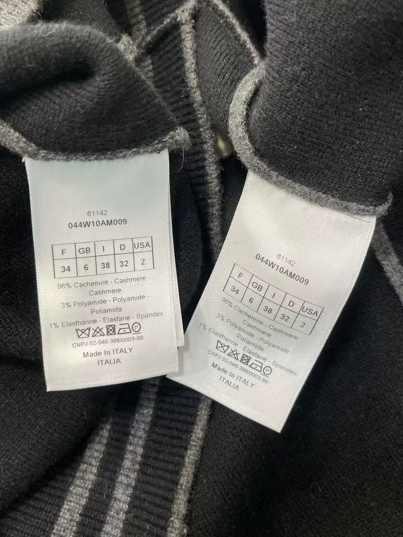 Dior Gray Wool Cardigan Two-2505