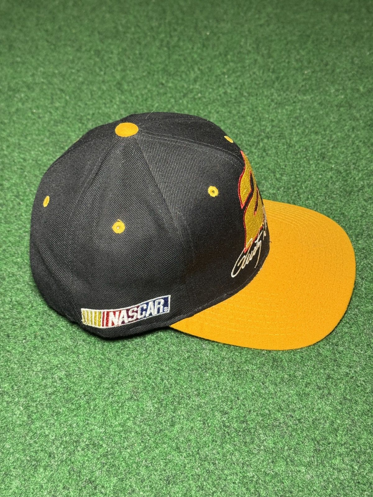 Nutmeg Rusty Wallace #2 Nascar Racing Nutmeg Mills 90s Snapback Hat Size ONE SIZE - 2 Thumbnail