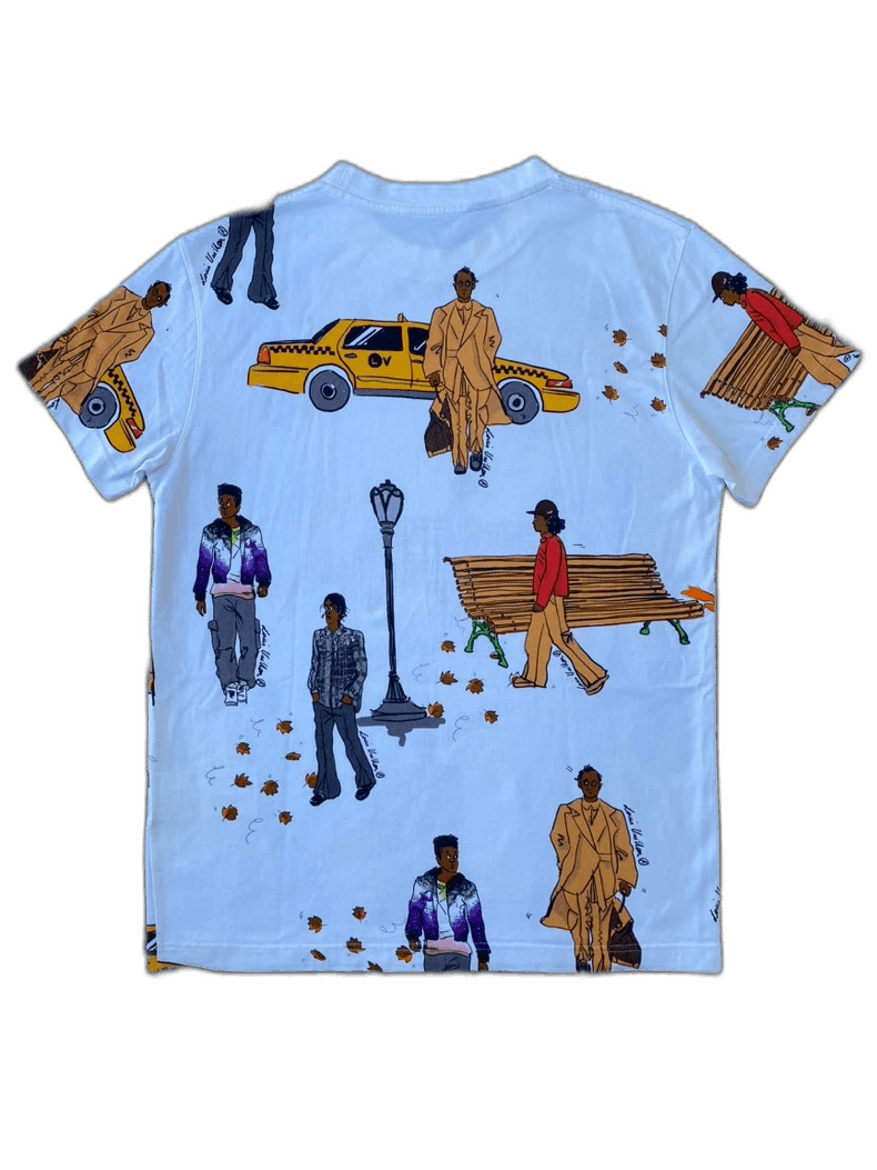 Louis Vuitton LV People Pattern Short Sleeve Shirt -2505 Size US XS / EU 42 / 0 - 1 Thumbnail