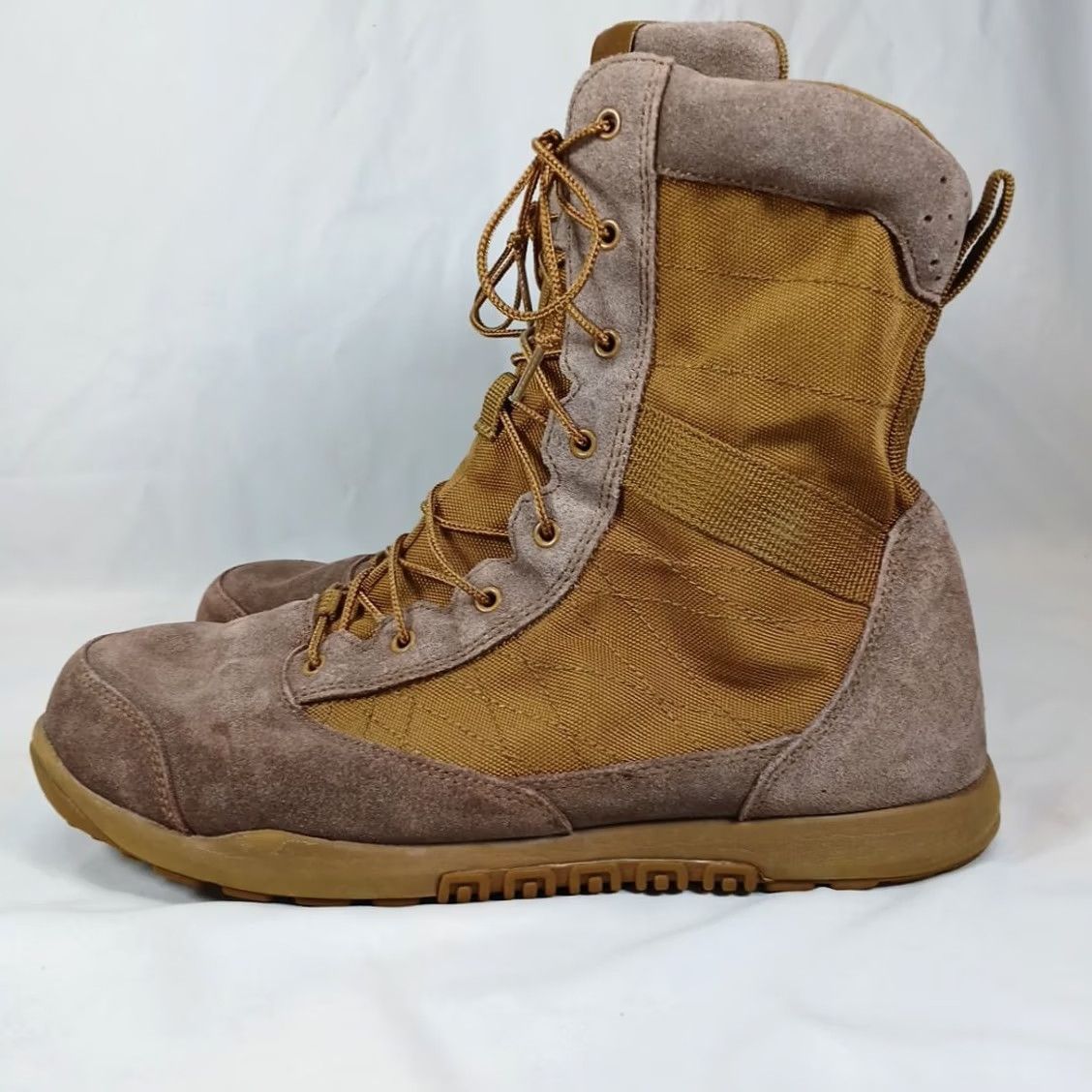 Reebok Reebok Work RB7125 Men’s Tactical Boots Coyote Brown Leather ASTM EH SR Leather Boots M Brown Mens Combat Shoes Zipper Workwear 13M Size US 13 / EU 46 - 2 Thumbnail