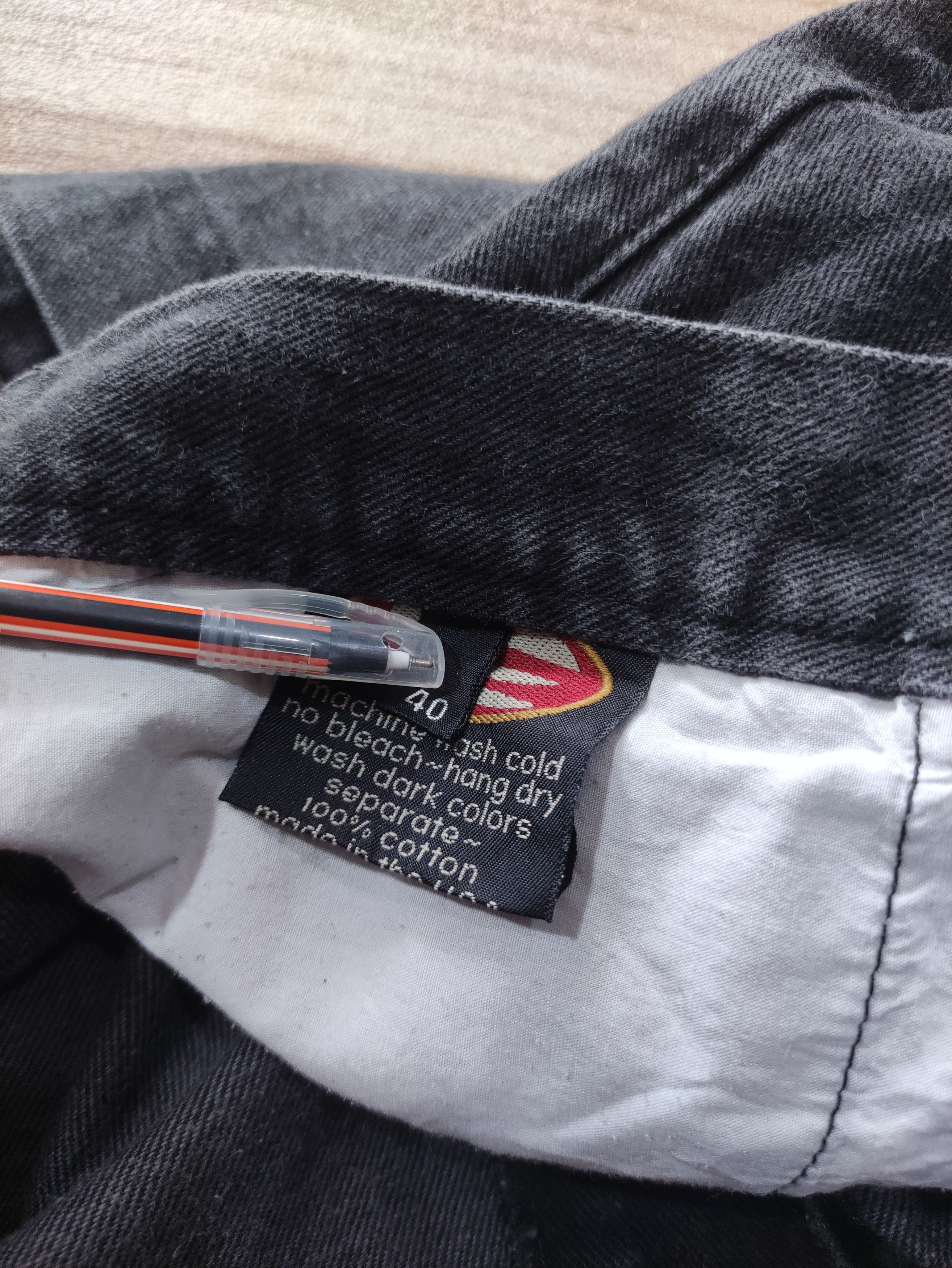 Ecko Unltd. × Vintage ECHO UNLIMITED BAGGY DENIM MADE IN USA Size US 40 / EU 56 - 11 Thumbnail