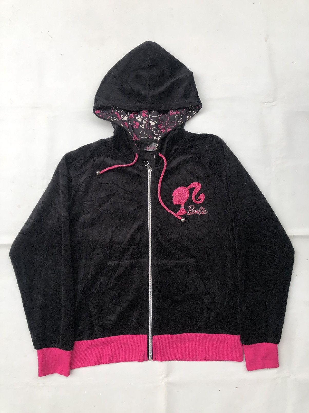 If Six Was Nine × Japanese Brand × Le Grande Bleu (L.G.B.) Japan Faux Fur Hoodie Zipper Barbie Ifsix LGB Style Size M / US 6-8 / IT 42-44 - 1 Thumbnail