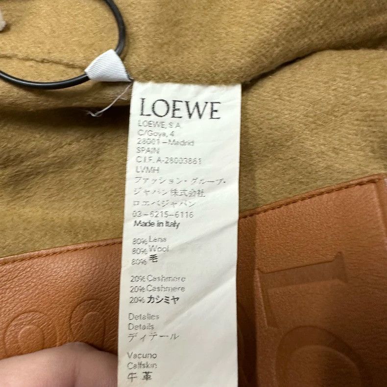 Loewe LOEWE Cashmere mixed wool bathrobe style wool cashmere coa Size S / US 4 / IT 40 - 6 Thumbnail