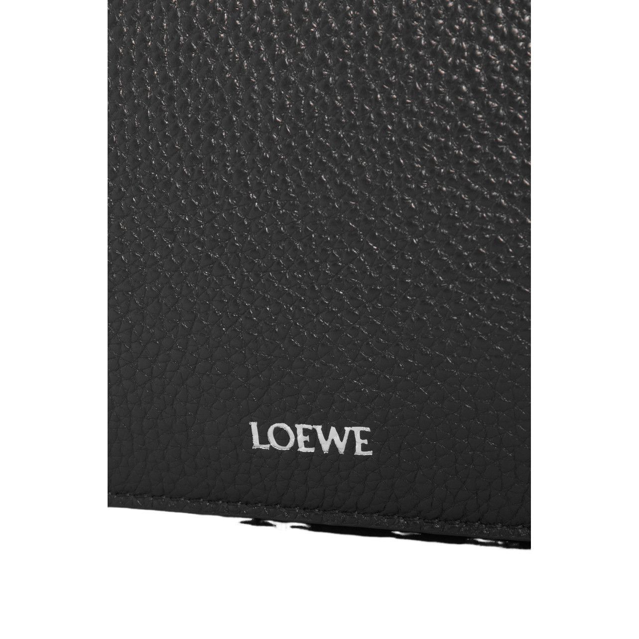 Loewe LOEWE Pebble Medium $2650 Black Grained Leather Messenger Ba Size ONE SIZE - 4 Thumbnail
