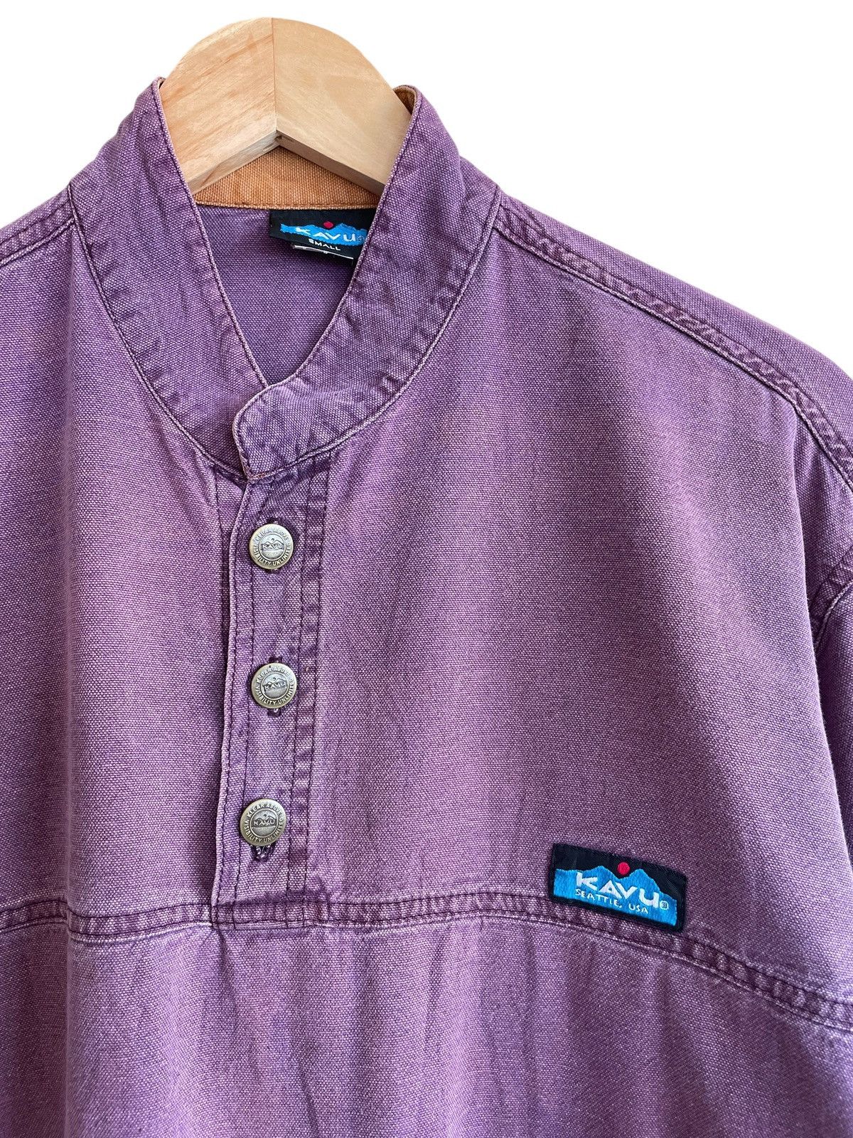 KAVU Vintage Brand Kavu Made In Usa Sun Faded Jacket 1990s Size US S / EU 44-46 / 1 - 7 Thumbnail