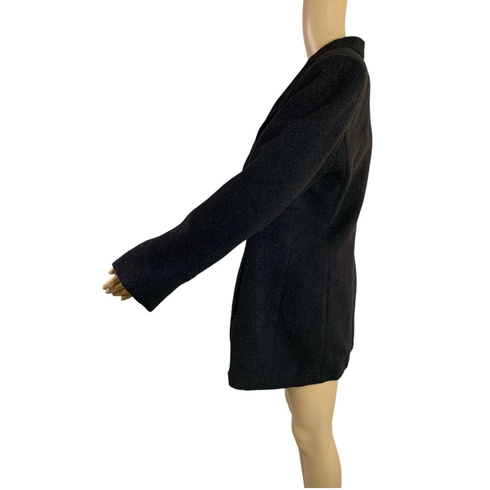 Harve Benard Vintage Harve' Benard 100% Black Camel Hair Blazer Women 12 Size XL / US 12-14 / IT 48-50 - 5 Thumbnail