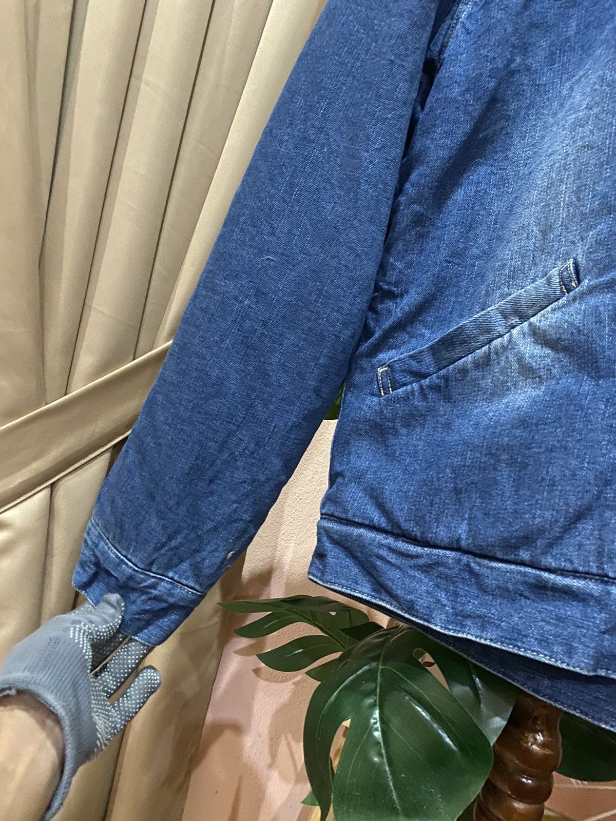 Restoration VINTAGE RESTORATION DENIM FUR LINING JACKET Size XL / US 12-14 / IT 48-50 - 8 Thumbnail
