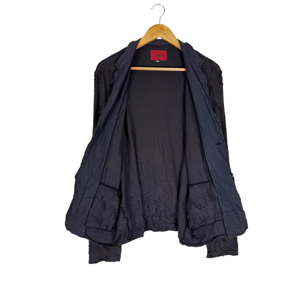 If Six Was Nine ☀️HIBECK JAPAN DISTRESS CARDIGAN LIKE NUMBER NINE Size US M / EU 48-50 / 2 - 15 Thumbnail