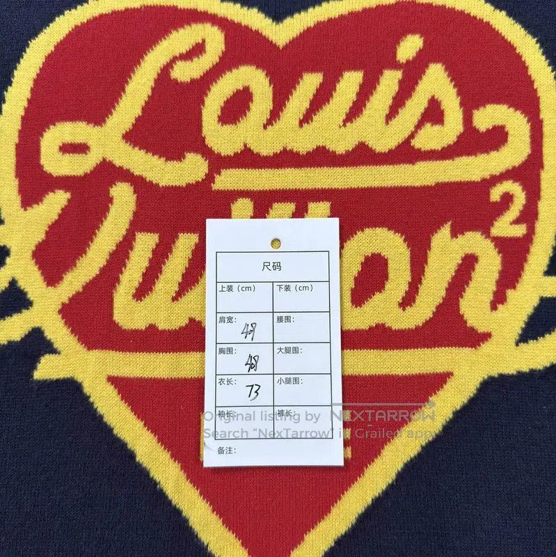 Louis Vuitton Louis Vuitton Cotton Navy Blue Men’s T-Shirt . Size US L / EU 52-54 / 3 - 5 Thumbnail