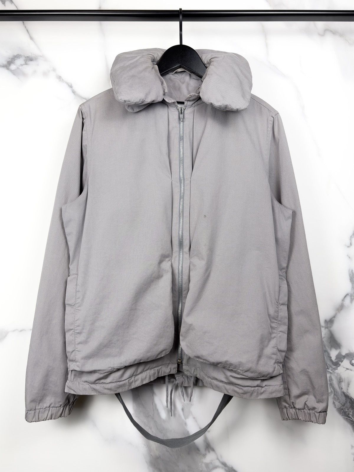 Helmut Lang SS00 Helmut Lang Vintage Bondage Pillow Neck Bomber Jacket Size US S / EU 44-46 / 1 - 1 Thumbnail