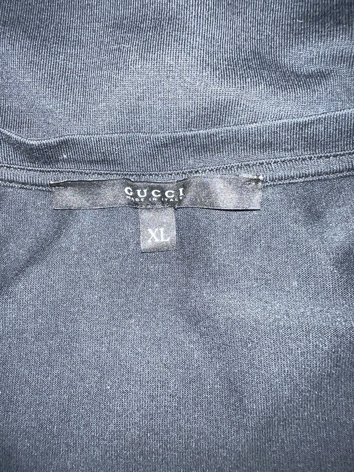 Gucci Pre-Owned Gucci V-neck T-shirt short XL Made in Italy Size US XL / EU 56 / 4 - 8 Thumbnail
