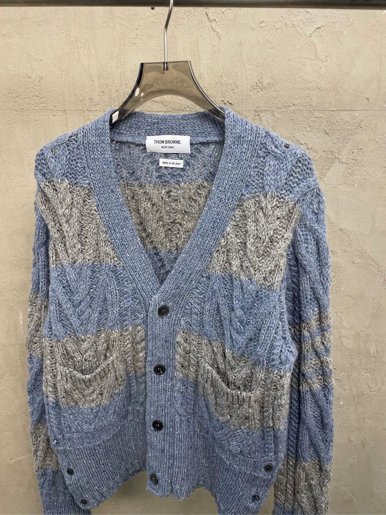 Thom Browne Thom browne Size 2 Four-striped wool sea wool jacket 2504 Size M / US 6-8 / IT 42-44 - 3 Thumbnail