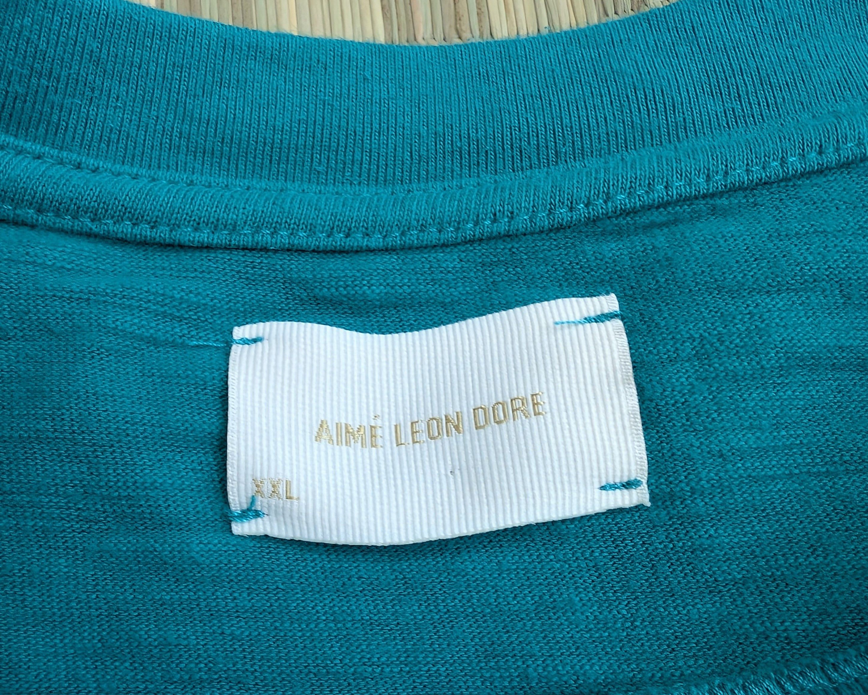 Aime Leon Dore Aime Leon Dore Pocket T-Shirt Teal Made in Canada Size US XXL / EU 58 / 5 - 3 Thumbnail
