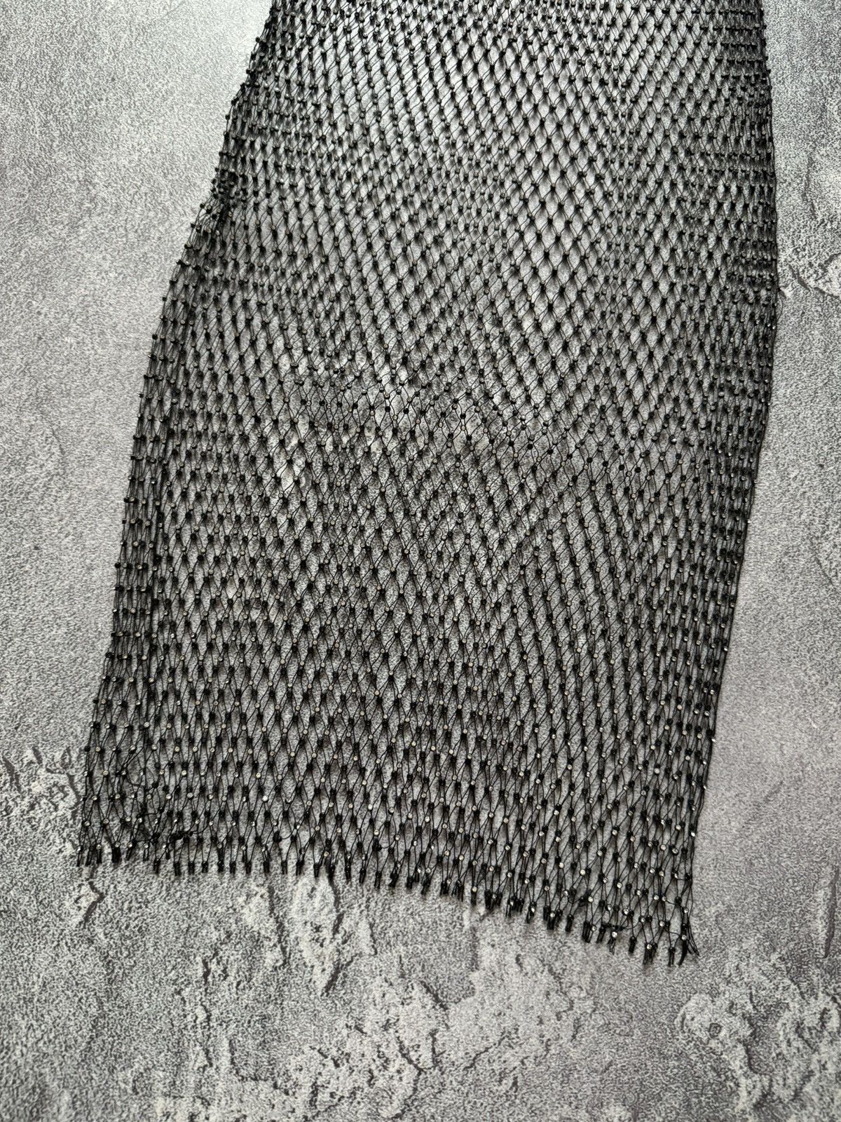Japanese Brand × Vintage Avantgarde mesh chainmail body armour dress mini sleeveless Size S / US 4 / IT 40 - 3 Thumbnail