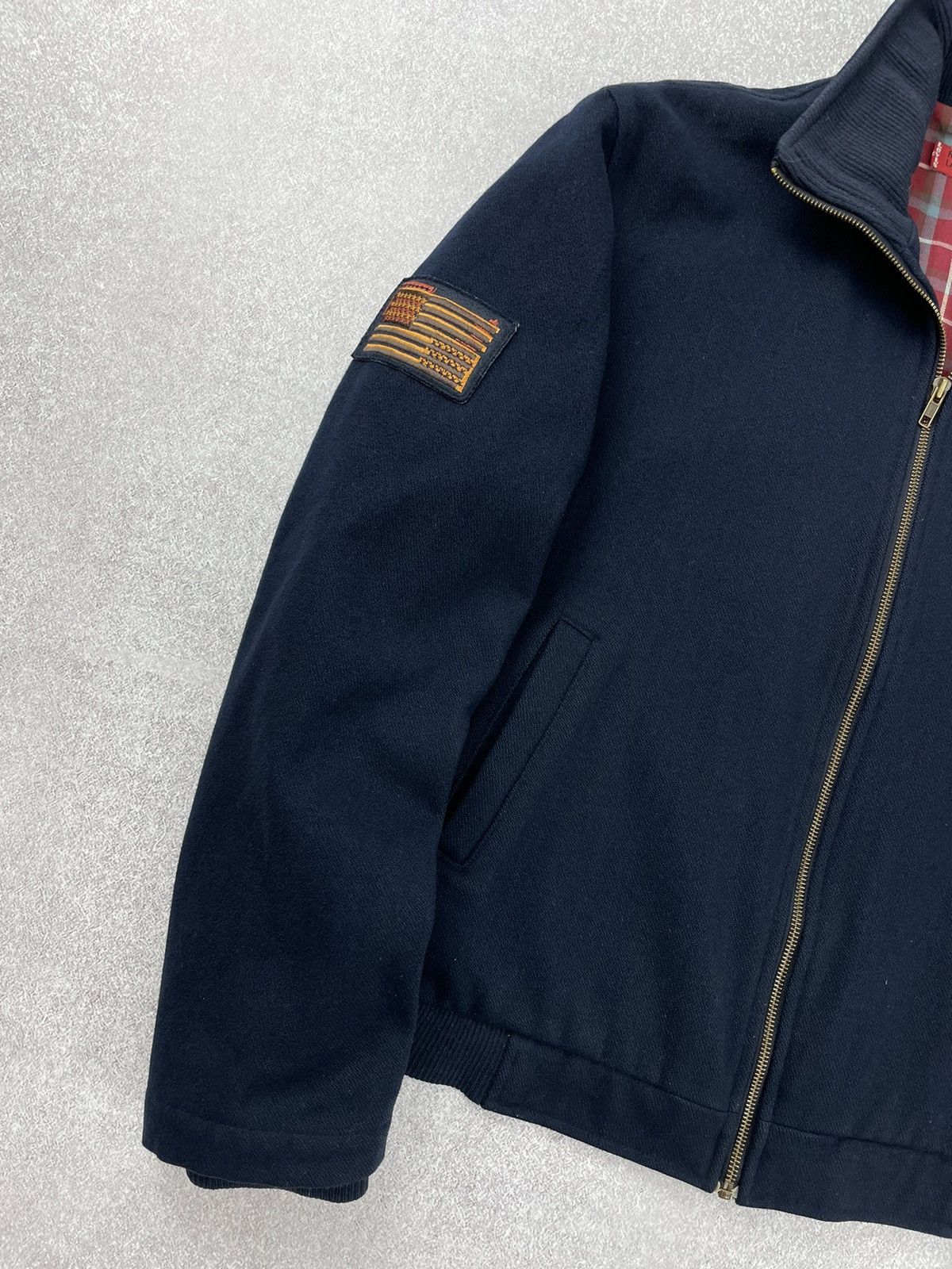 Levi's × Levi's Vintage Clothing × Vintage Vintage Levis Red Tab Wool Jacket American Flag Size US L / EU 52-54 / 3 - 3 Thumbnail