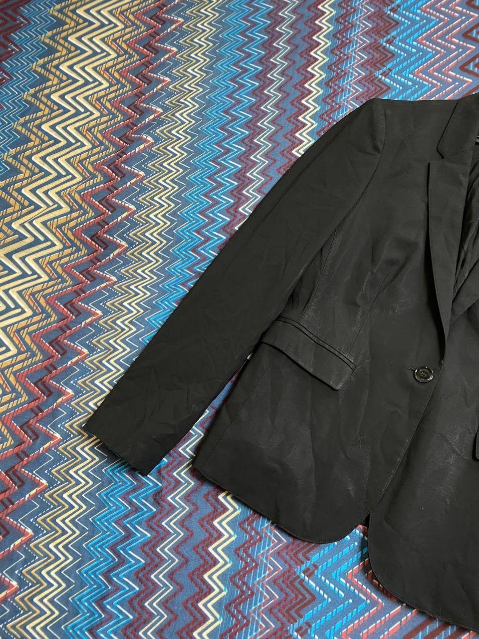 Burberry Blazer Burberry Vintage black streetwear Y2K Size L / US 10 / IT 46 - 8 Thumbnail