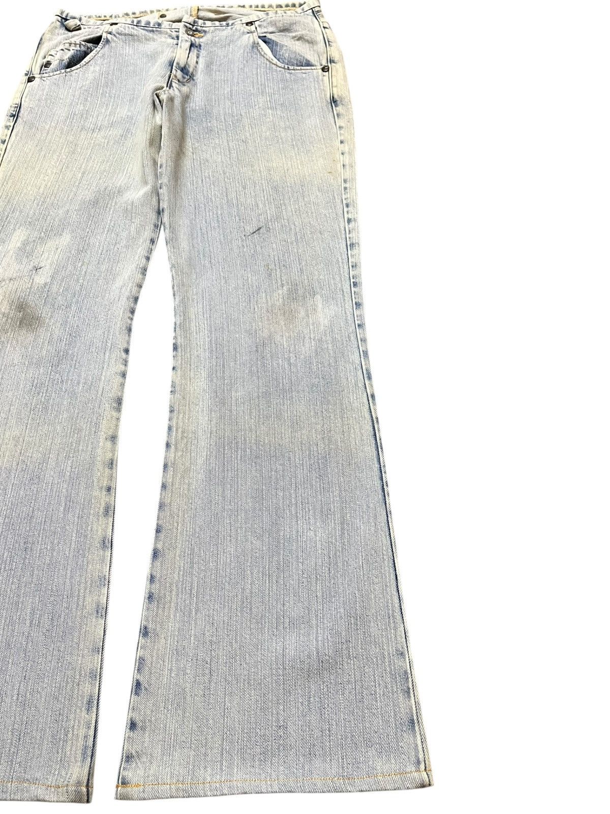 Johnbull Vintage Johnbull Flare Bootcut Faded Grunge Denim Size US 31 - 6 Thumbnail