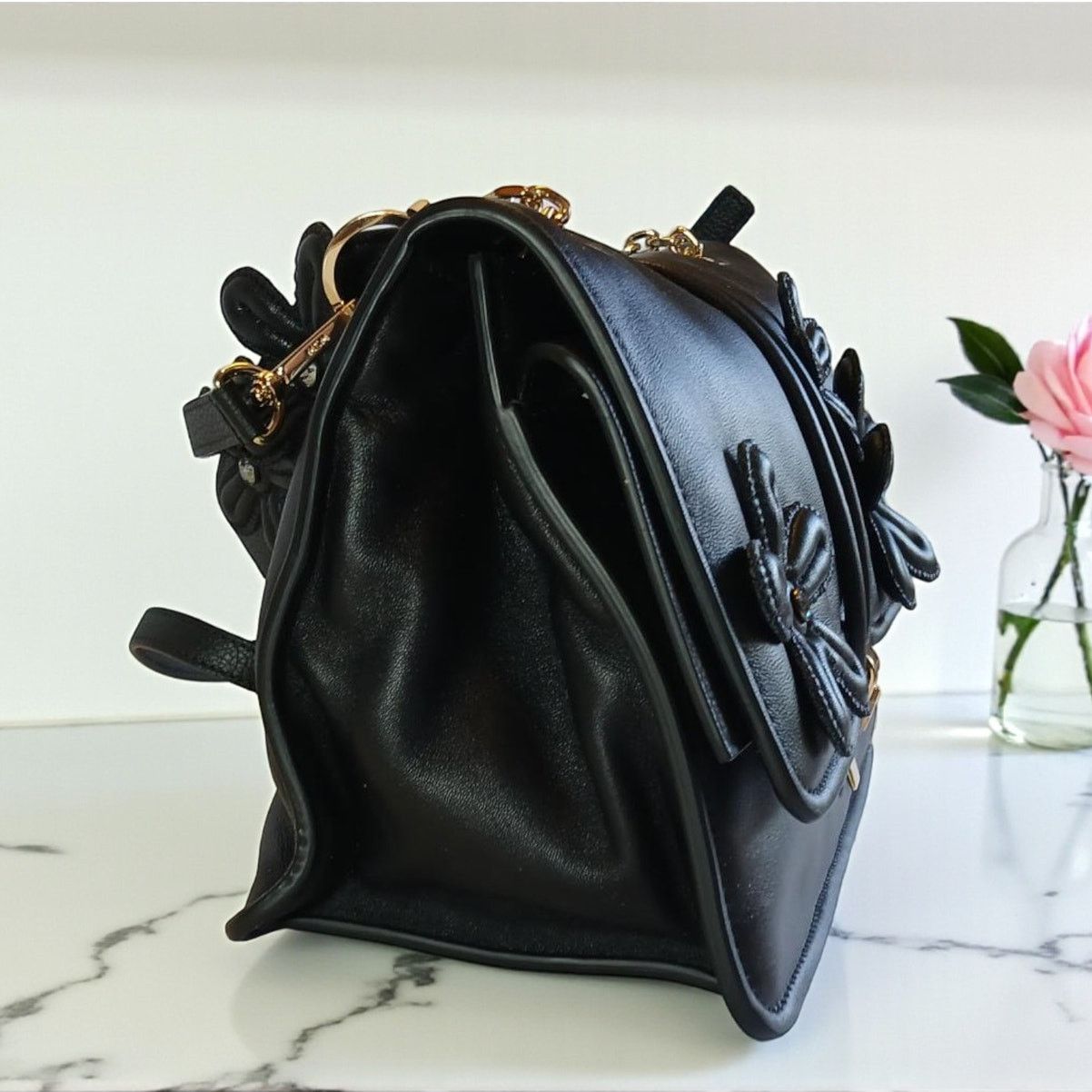 MCM NWT MCM Limited Collection Medium Leather Shoulder/Crossbody Size ONE SIZE - 3 Thumbnail