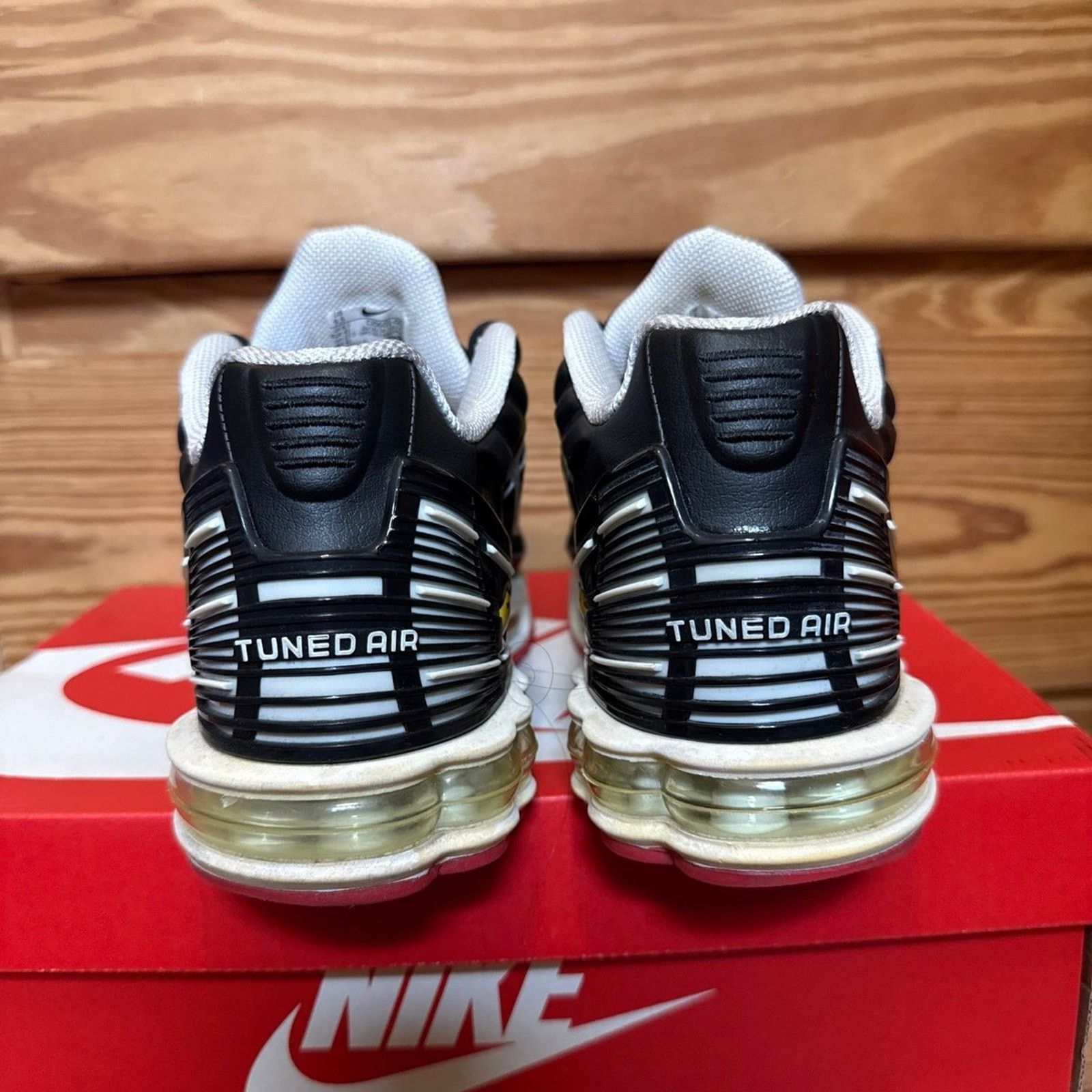 Nike Nike Air Max Plus 3 Black White Track Red Size US 9.5 / EU 42-43 - 6 Thumbnail