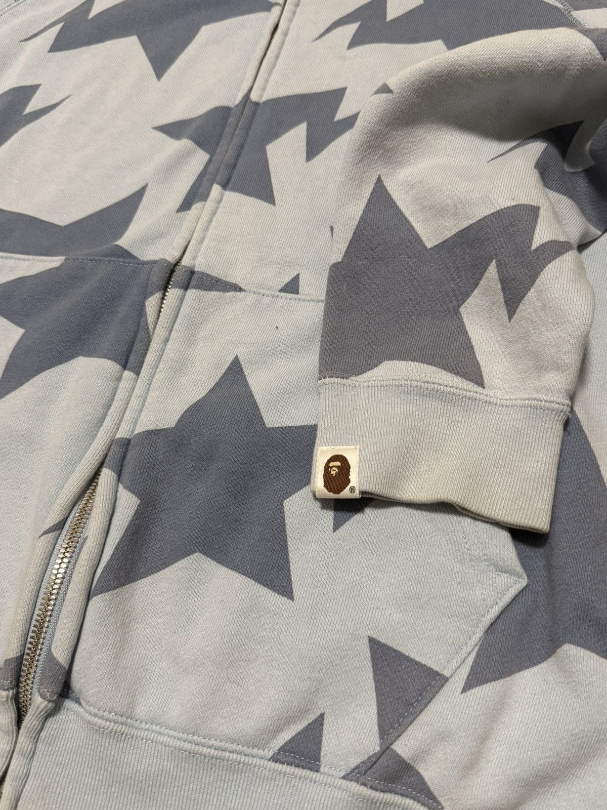 Bape Bapesta Star Zip Up in Blue Size US S / EU 44-46 / 1 - 2 Thumbnail
