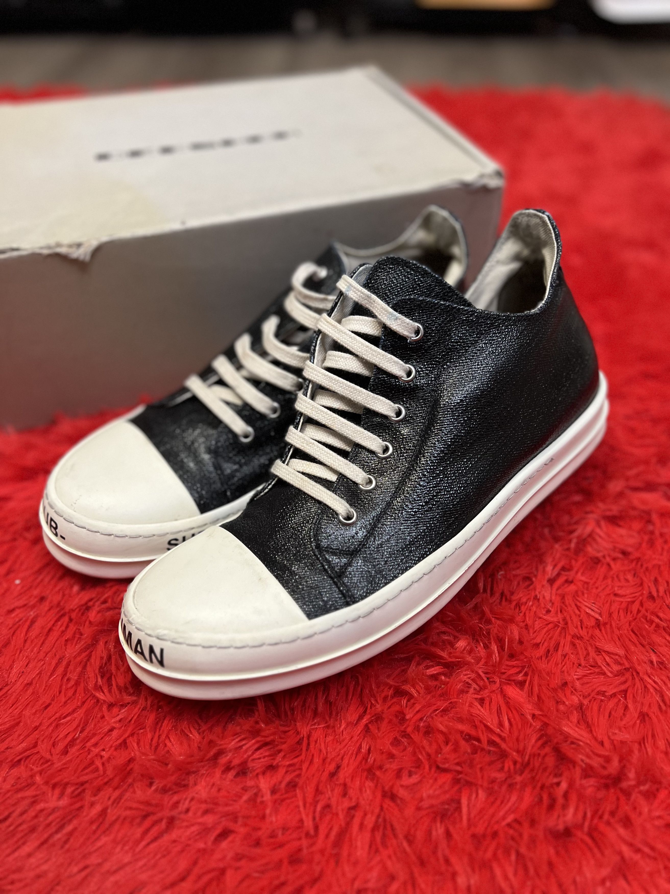 Rick Owens Rick Owens drkshdw ramones low wrap sneaker sz40 | Grailed