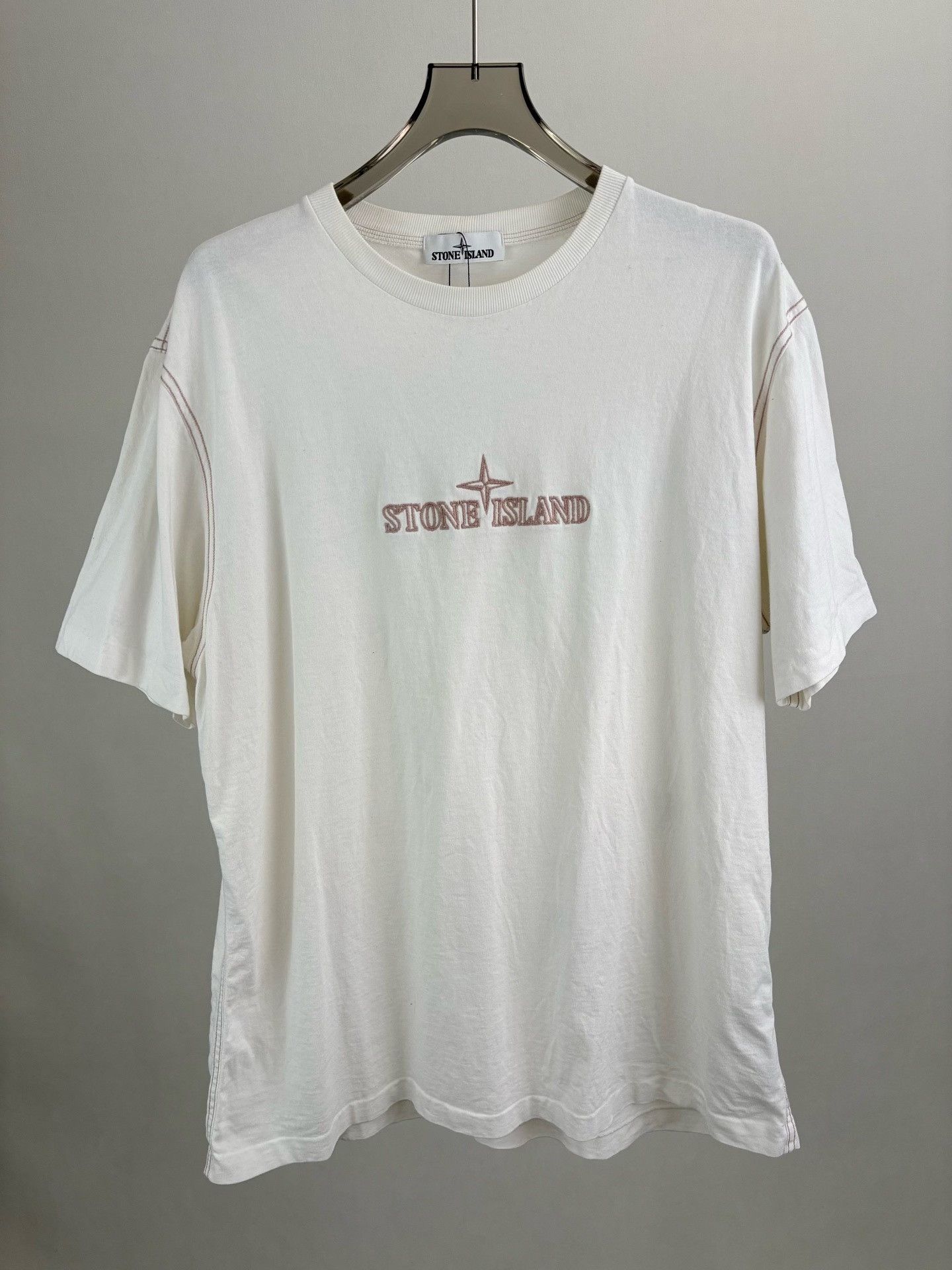 Stone Island Stone Island Embroidered Short Sleeve Size US XXL / EU 58 / 5 - 1 Thumbnail