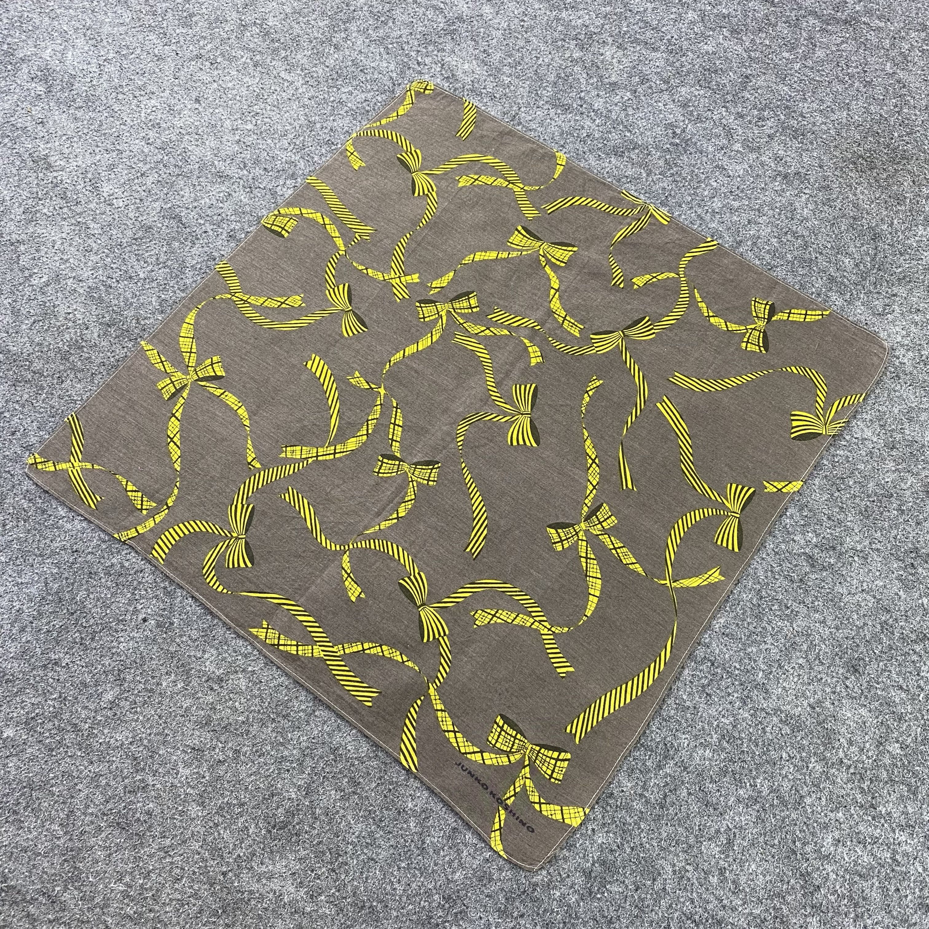 Japanese Brand Junko Koshino Handkerchief / Bandana / Neckerchief-B1349 Size ONE SIZE - 4 Thumbnail