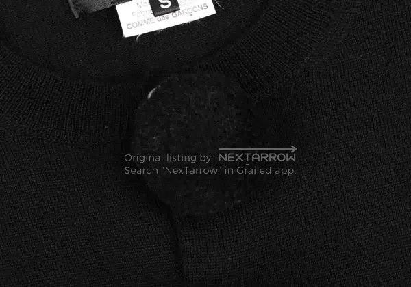 Comme des Garcons Comme Des Garcons Black retro ball knitted coat Size S / US 4 / IT 40 - 8 Thumbnail