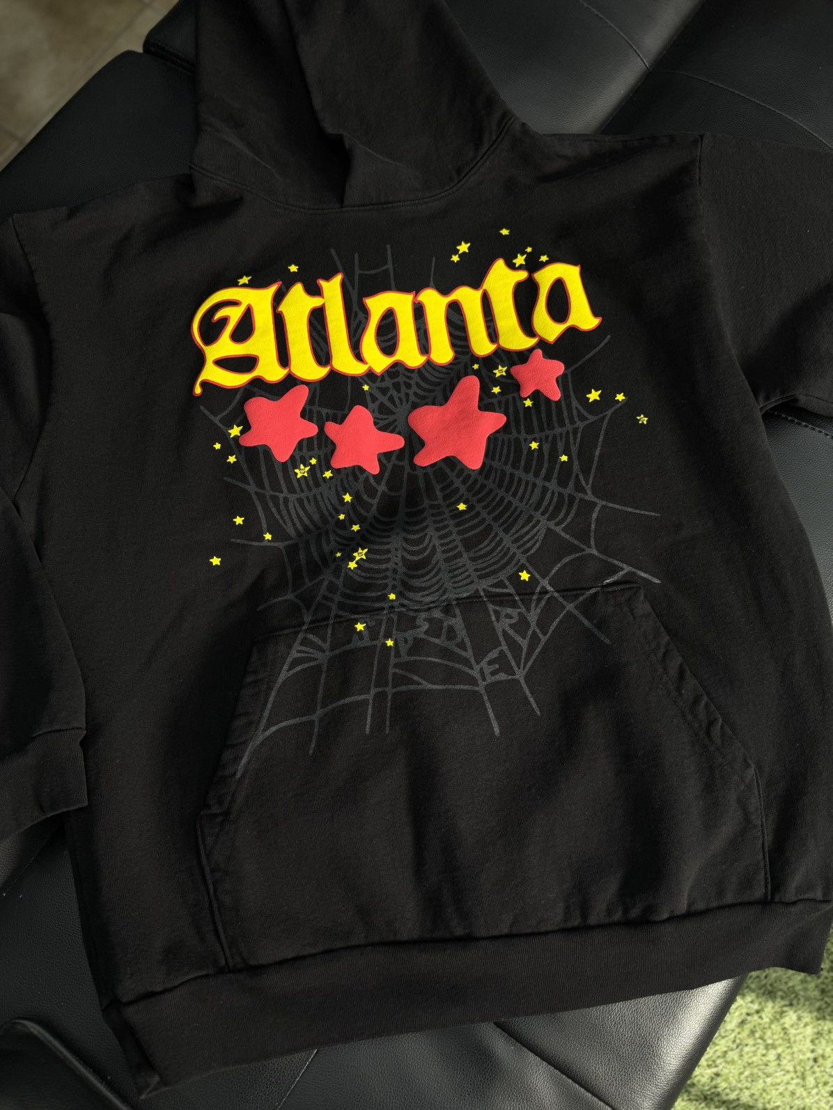 Sp5der Sp5der Black Atlanta Pullover Hoodie Size (XL) NEW Size US XL / EU 56 / 4 - 2 Thumbnail