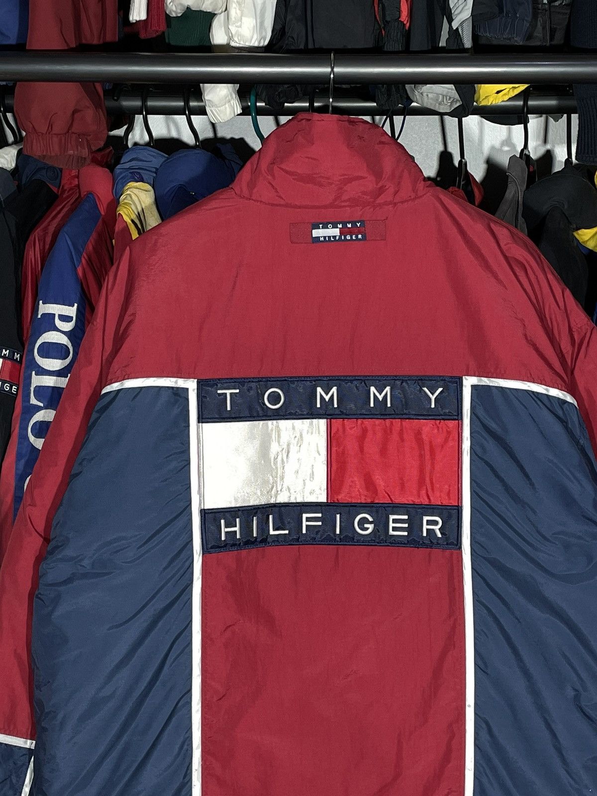 Tommy Hilfiger × Vintage Jacket Tommy Hilfiger Big Flag 90’s Vintage Size US XL / EU 56 / 4 - 5 Thumbnail
