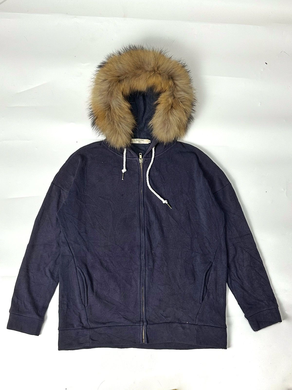 If Six Was Nine Fur hoodie just faded samansa mos2 ifsixwasnine style Size US M / EU 48-50 / 2 - 1 Thumbnail