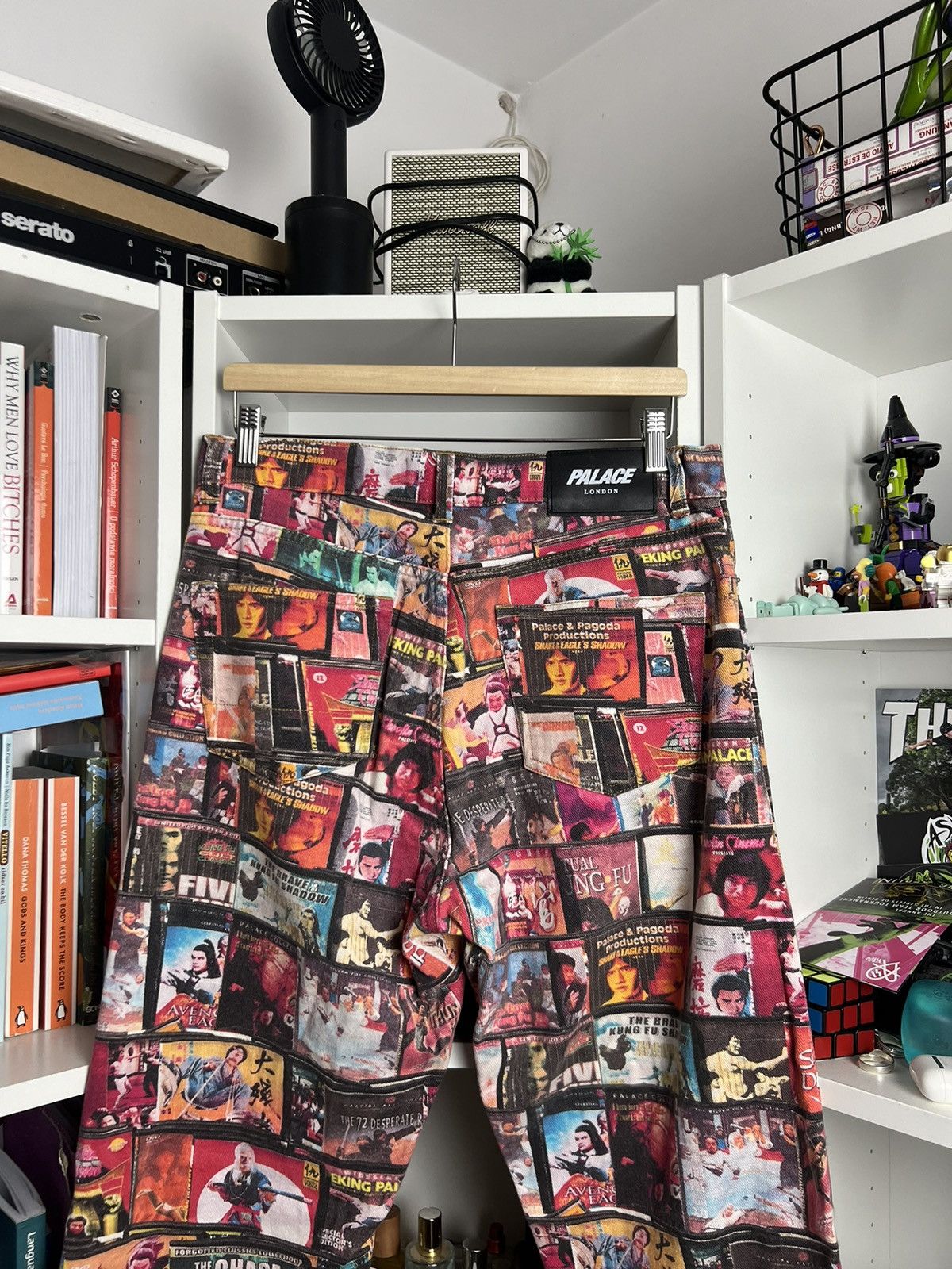 Designer × Palace Palace all over print Peaking denim jeans pants 30 skate rare Size US 30 / EU 46 - 6 Thumbnail