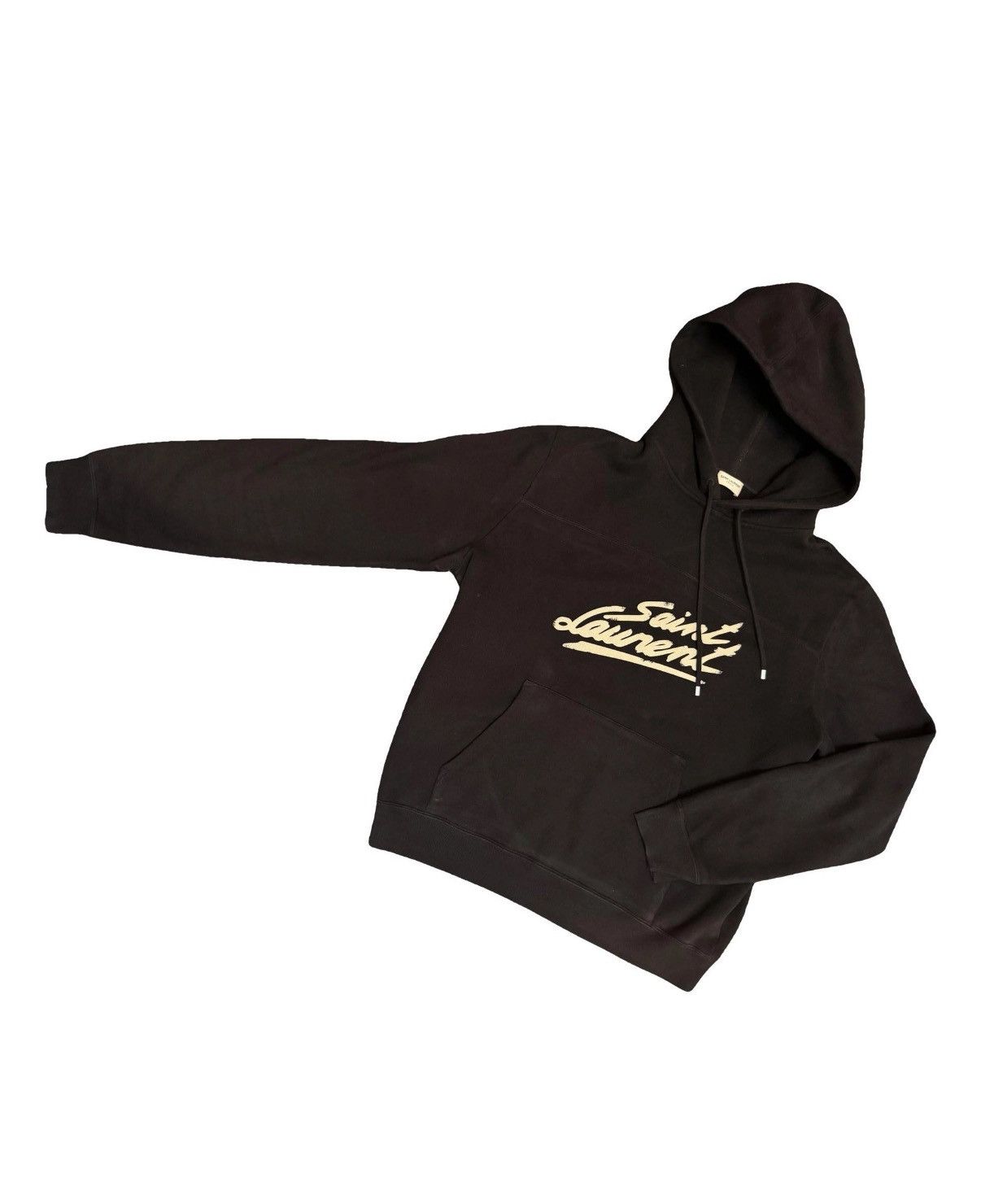 Saint Laurent Paris Saint Laurent Signature Logo Hoodie Size US L / EU 52-54 / 3 - 1 Thumbnail