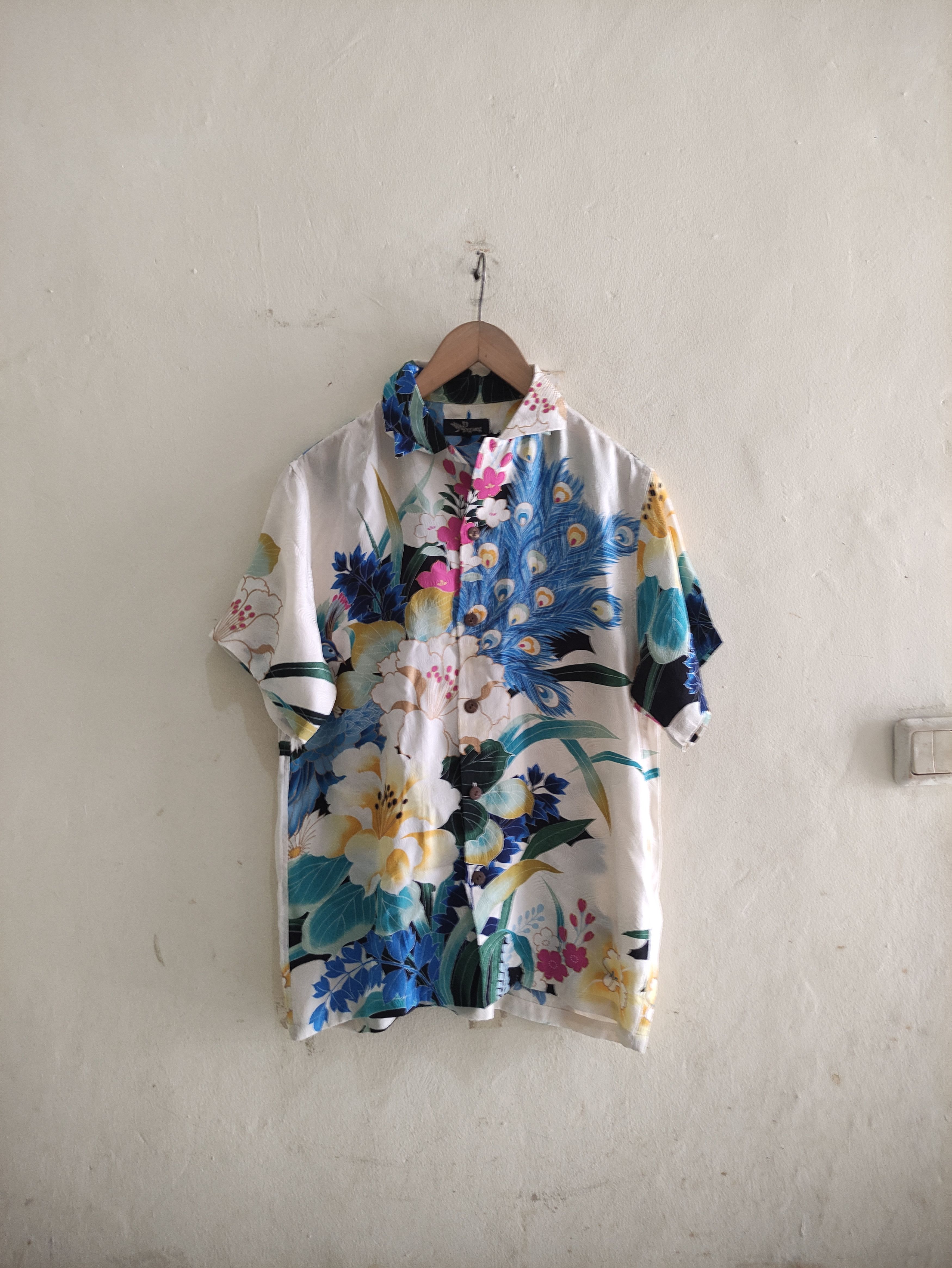 Japanese Brand × Sun Surf × Toyo Enterprises Pagong Kyoto flowers silk shirt Size US M / EU 48-50 / 2 - 1 Thumbnail