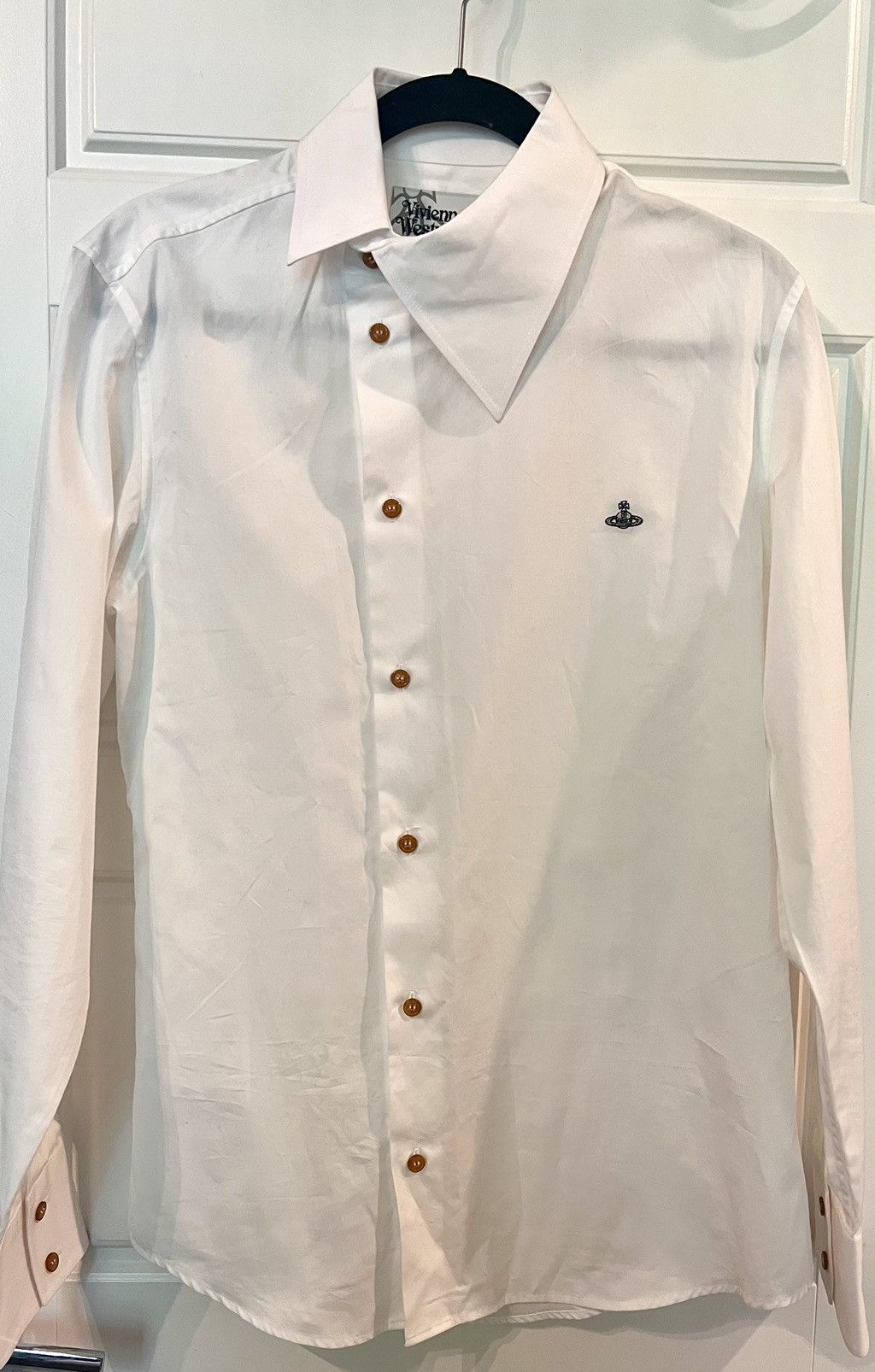 image of Vivienne Westwood Shirt in White, Men's (Size Medium)