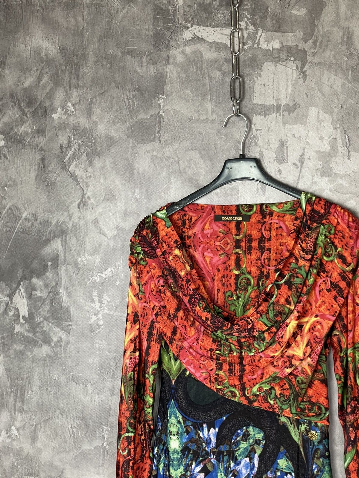Just Cavalli × Roberto Cavalli Avant-Garde Just Cavalli Roberto Cavalli logo long sleeve Size M / US 6-8 / IT 42-44 - 3 Thumbnail
