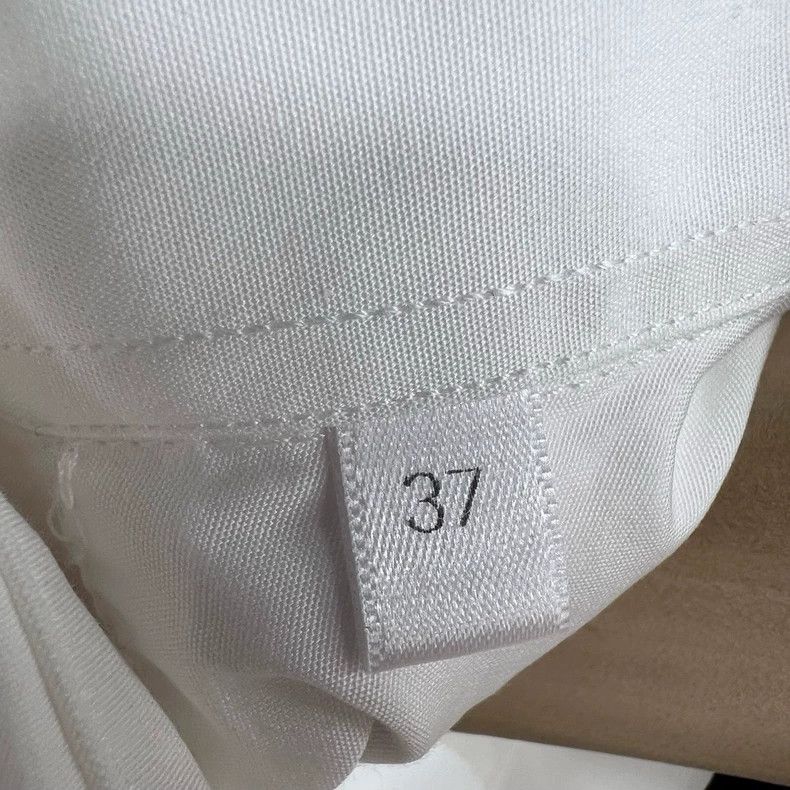 Givenchy Givenchy Sise37 White classic simple collar long-sleeve shi Size US M / EU 48-50 / 2 - 4 Thumbnail