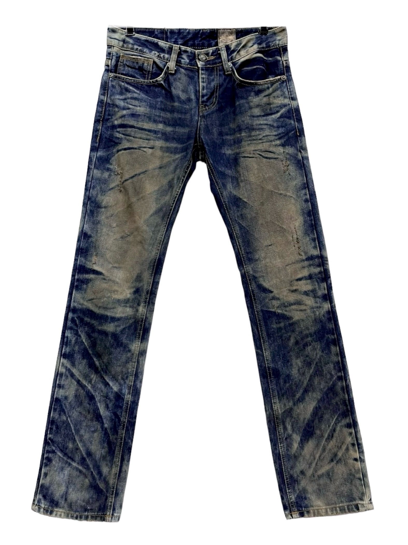 Seditionaries 🔥CRAZY Mudwash Seditionaries Punk Slim Fit Denim Size US 29 - 1 Thumbnail