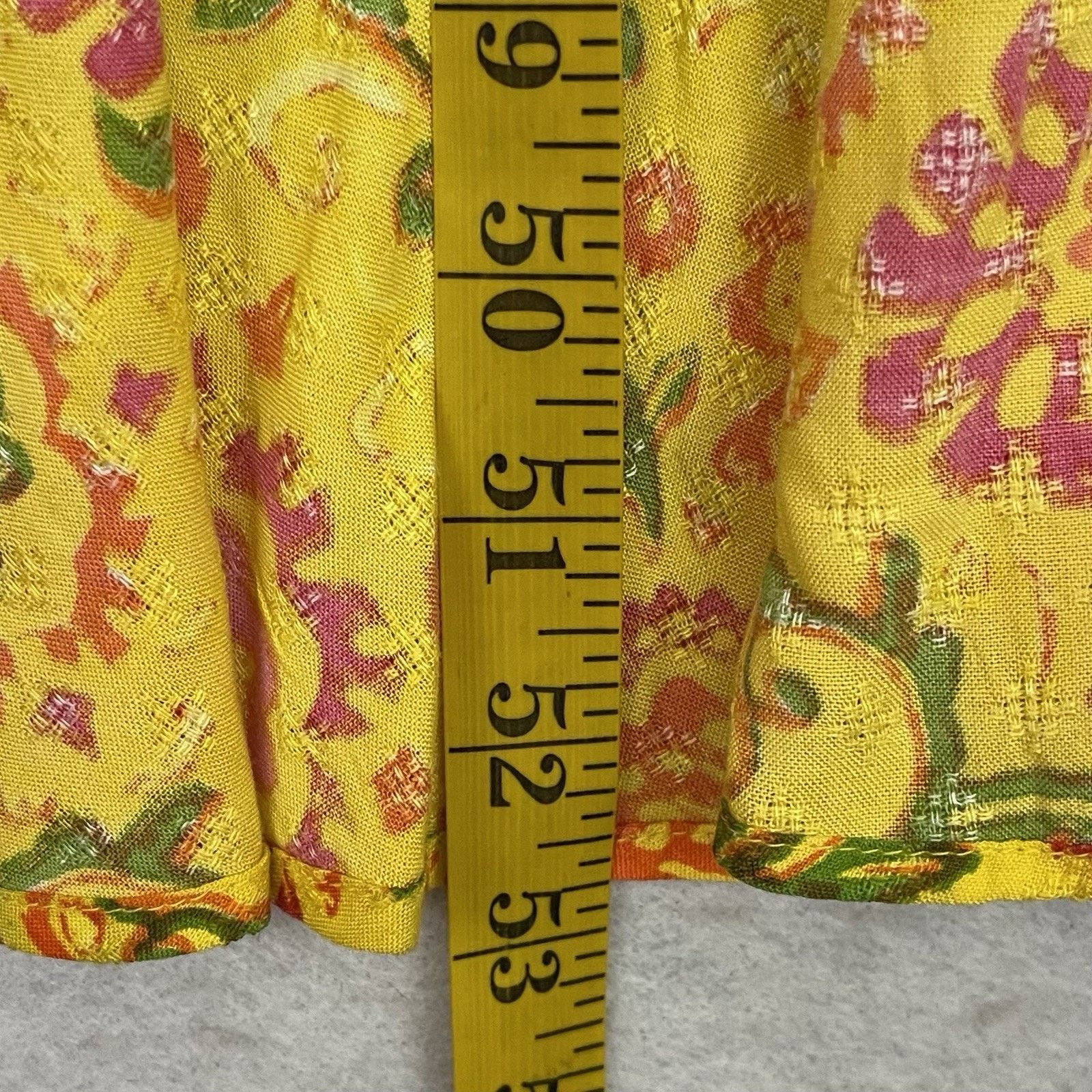 Other Band of the Free Anya Wrap Dress Womens Medium Yellow Floral Size M / US 6-8 / IT 42-44 - 8 Thumbnail