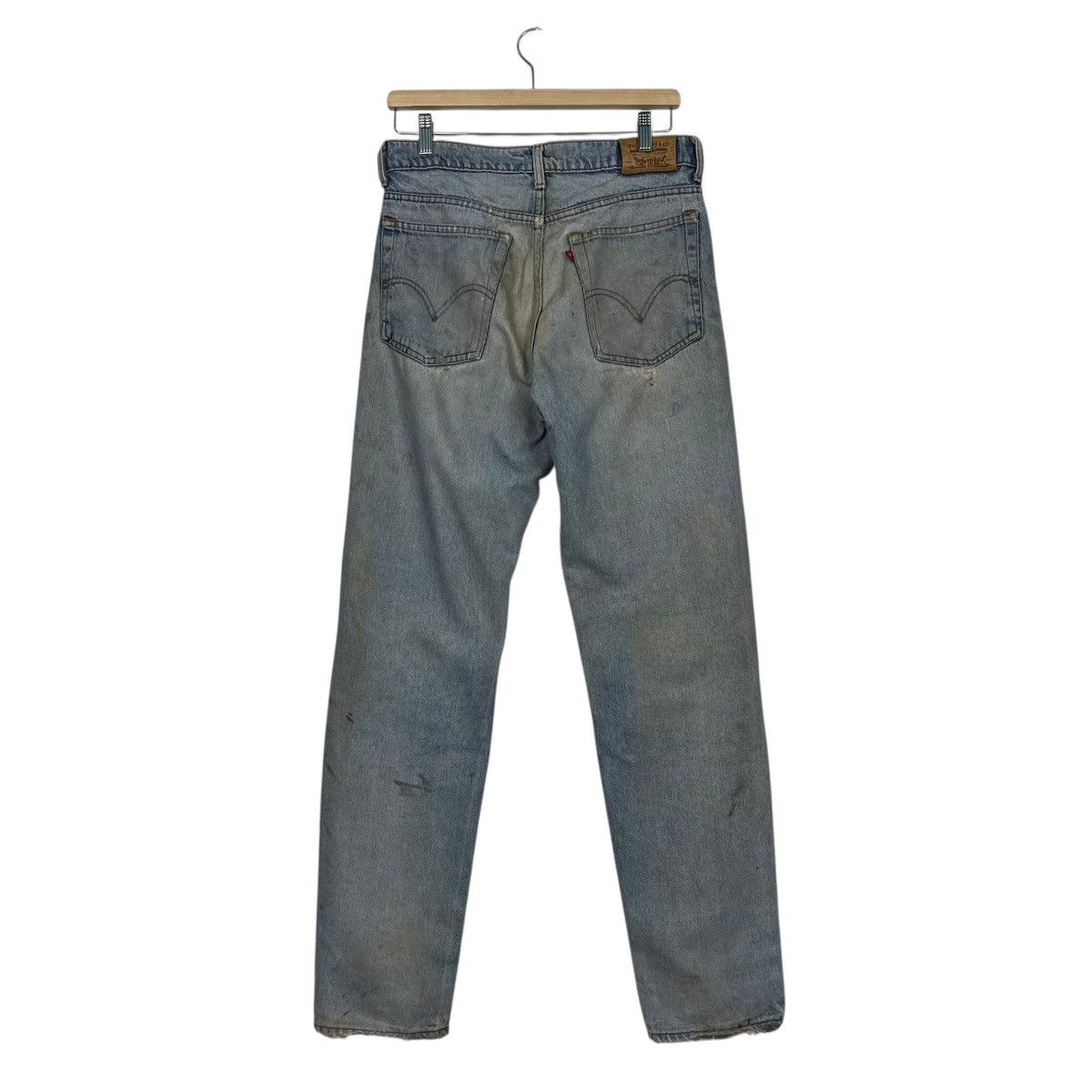 Levi's Vintage Y2k Levis Distressed Denim Jeans Size US 30 / EU 46 - 7 Thumbnail