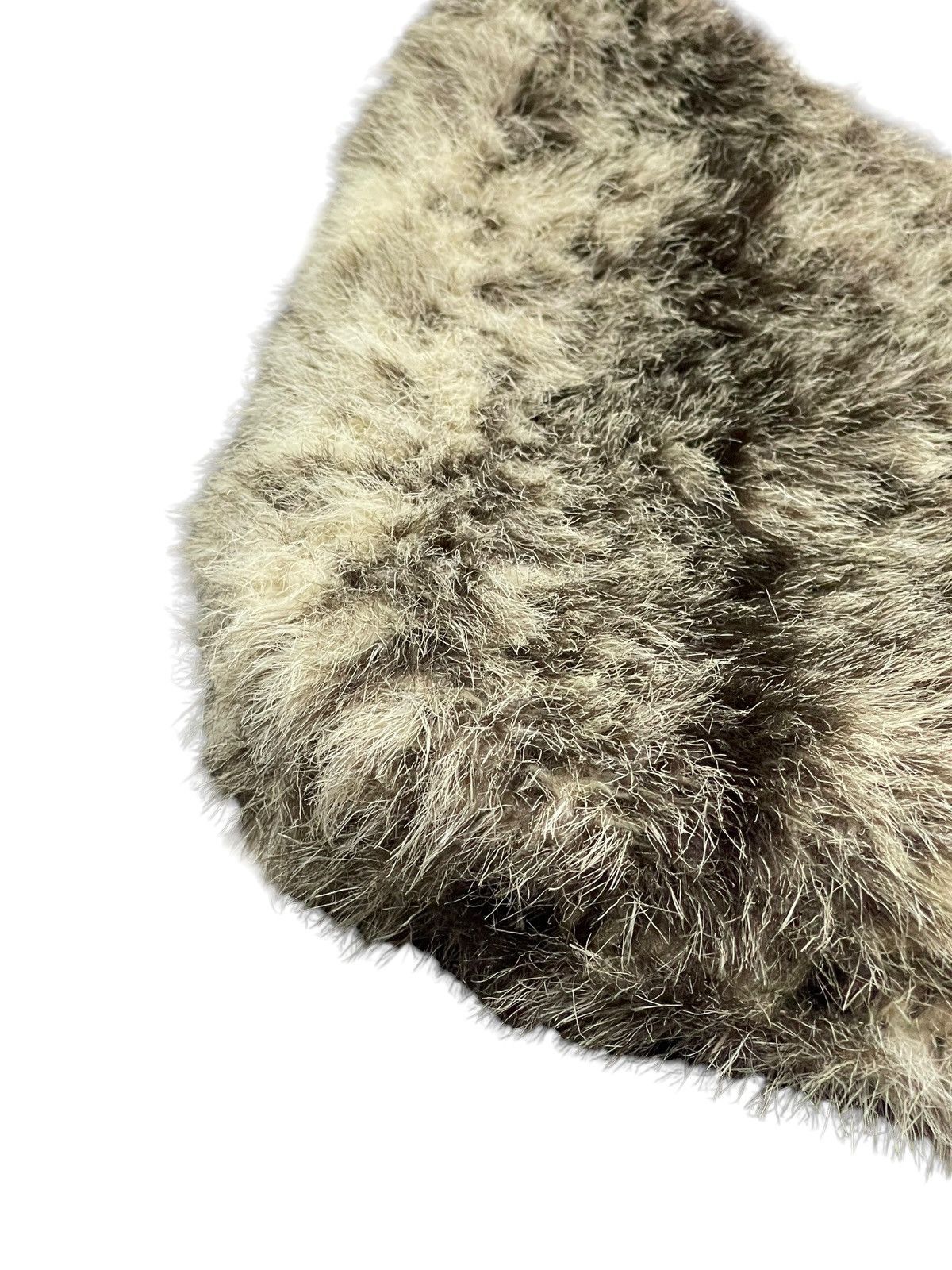 Genuine Leather Full Hairy Fur Cherosita Tote Shoulder Bag 9🟩 Size ONE SIZE - 5 Thumbnail