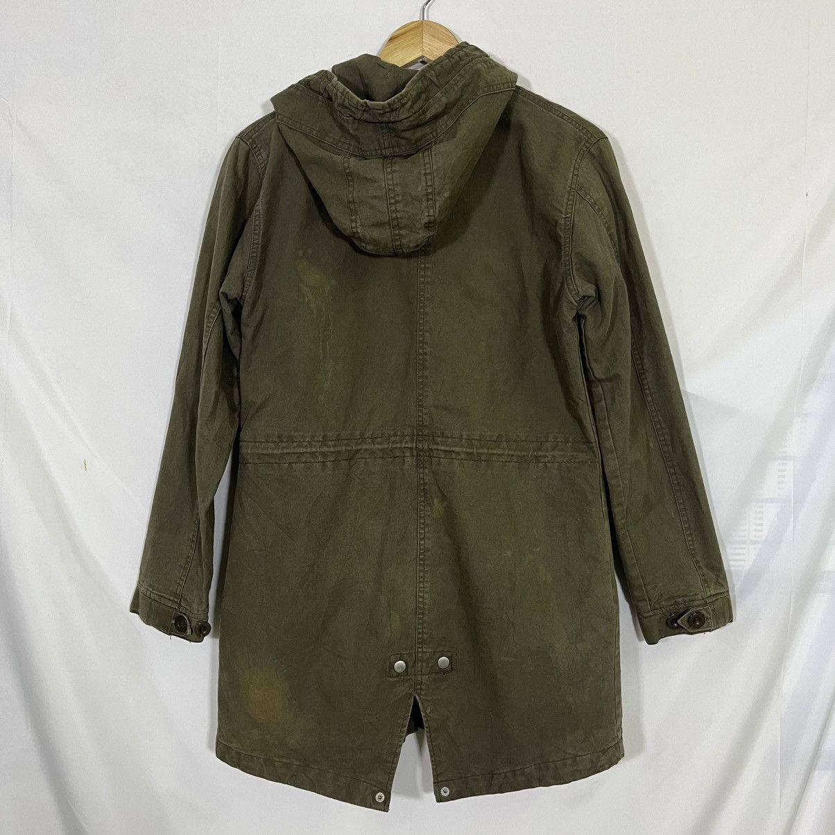 14th Addiction VINTAGE ARMY MILITARY STYLE B-S FISHTAIL HOODED PARKA Size US M / EU 48-50 / 2 - 8 Thumbnail