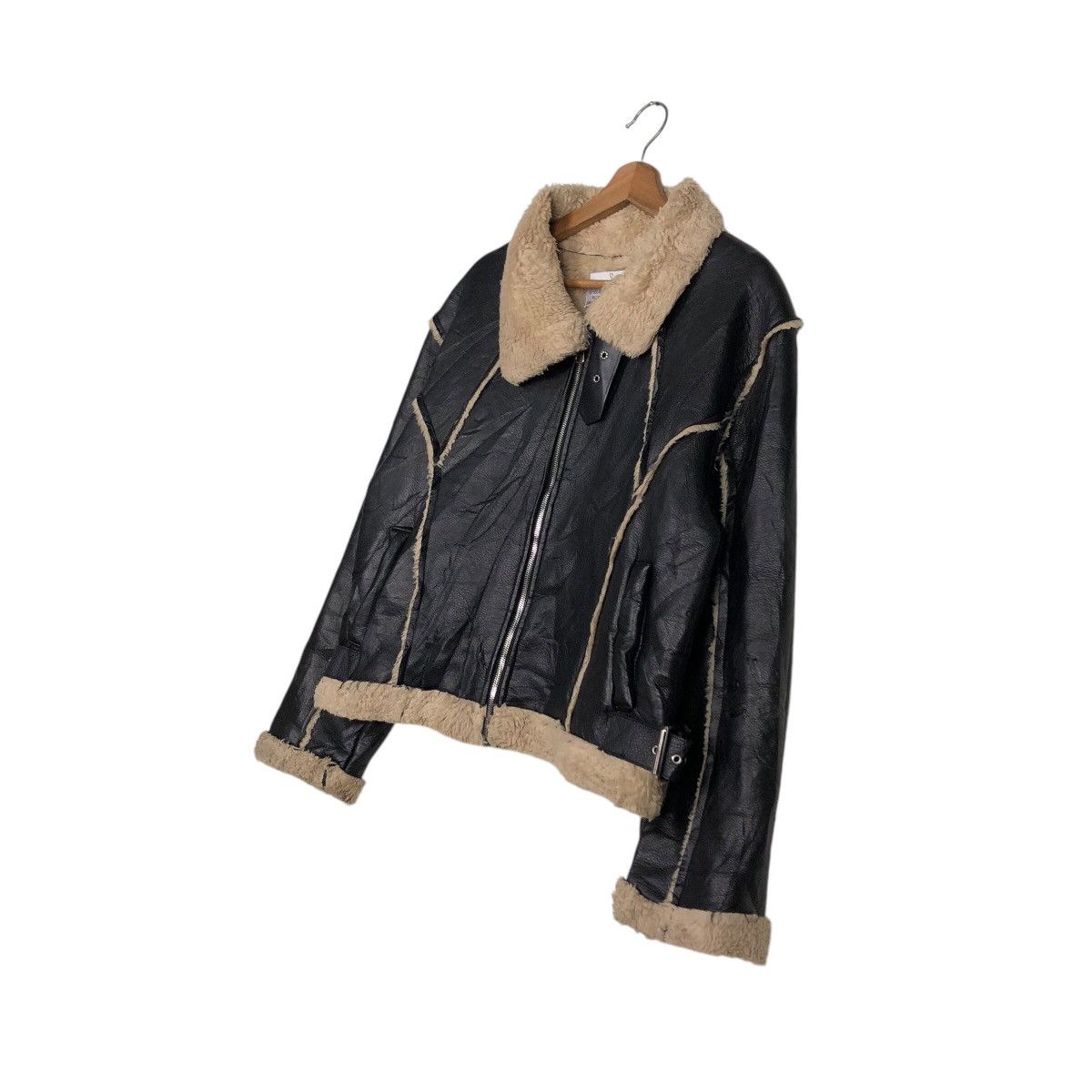 Japanese Brand 📌Vintage Leather Jacket Style Nanda Japan Issey Miyake Size US M / EU 48-50 / 2 - 3 Thumbnail
