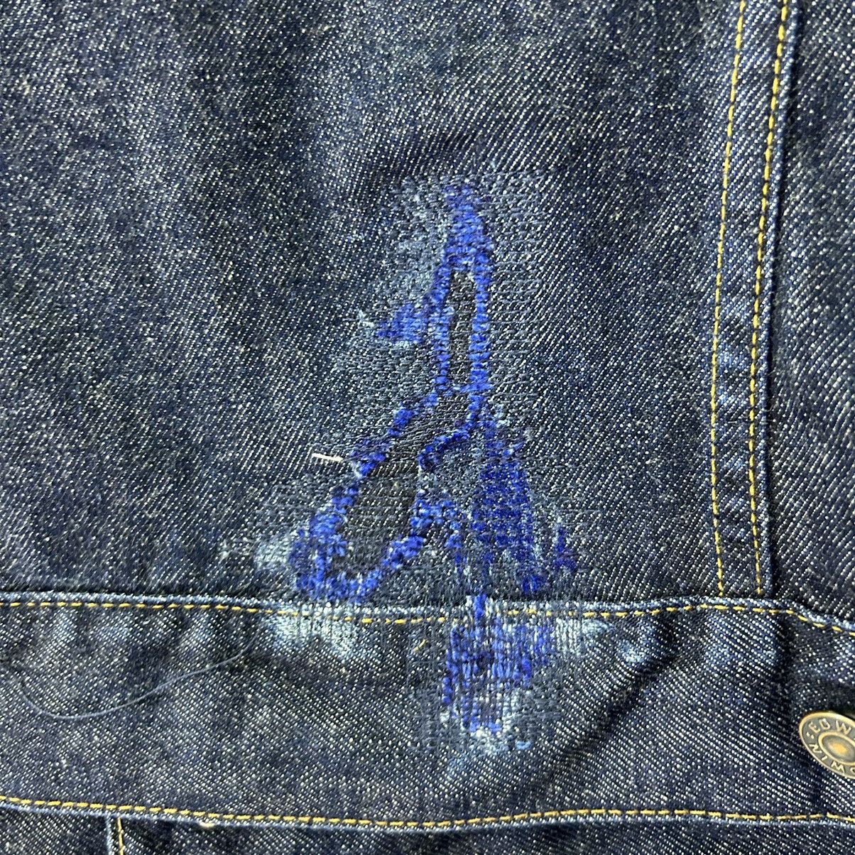 Edwin Vintage Edwin Trucker Denim Blue Distressed Denim Jacket Size US M / EU 48-50 / 2 - 11 Thumbnail