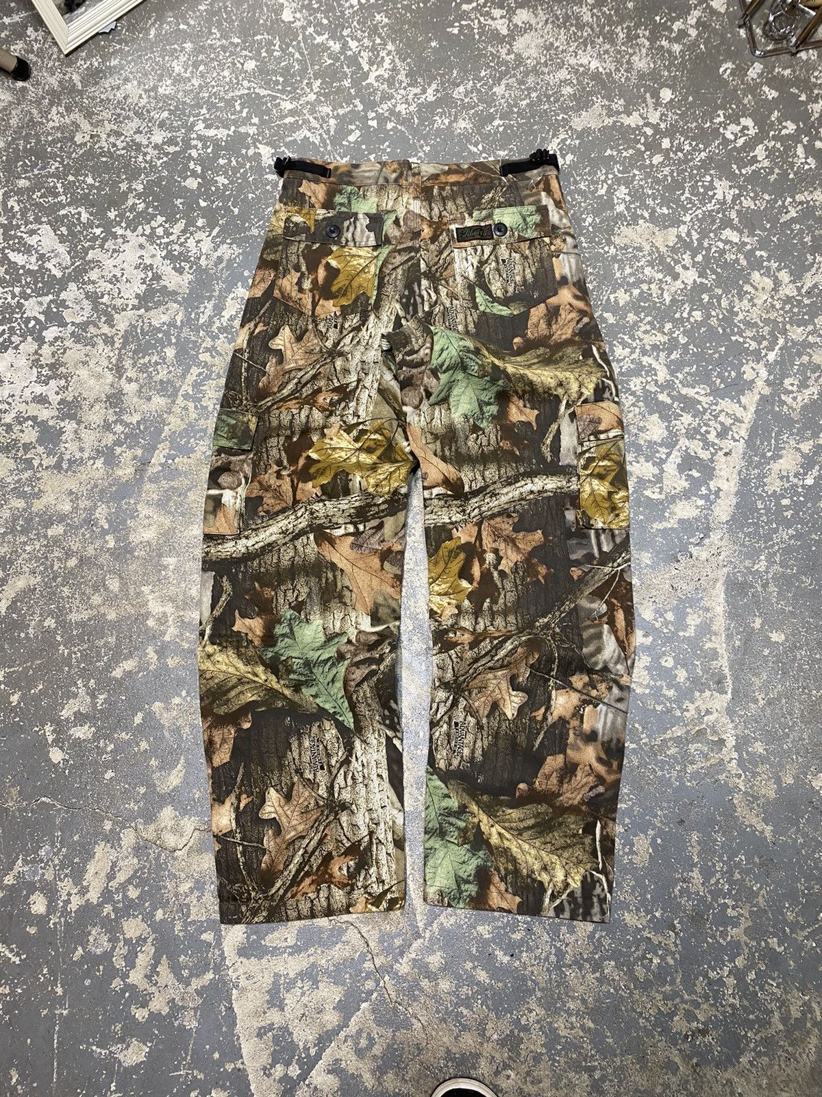 Realtree × Vintage Vintage Realtree Liberty Camo Baggy Cargo Essentials Pants Size US 29 - 1 Thumbnail