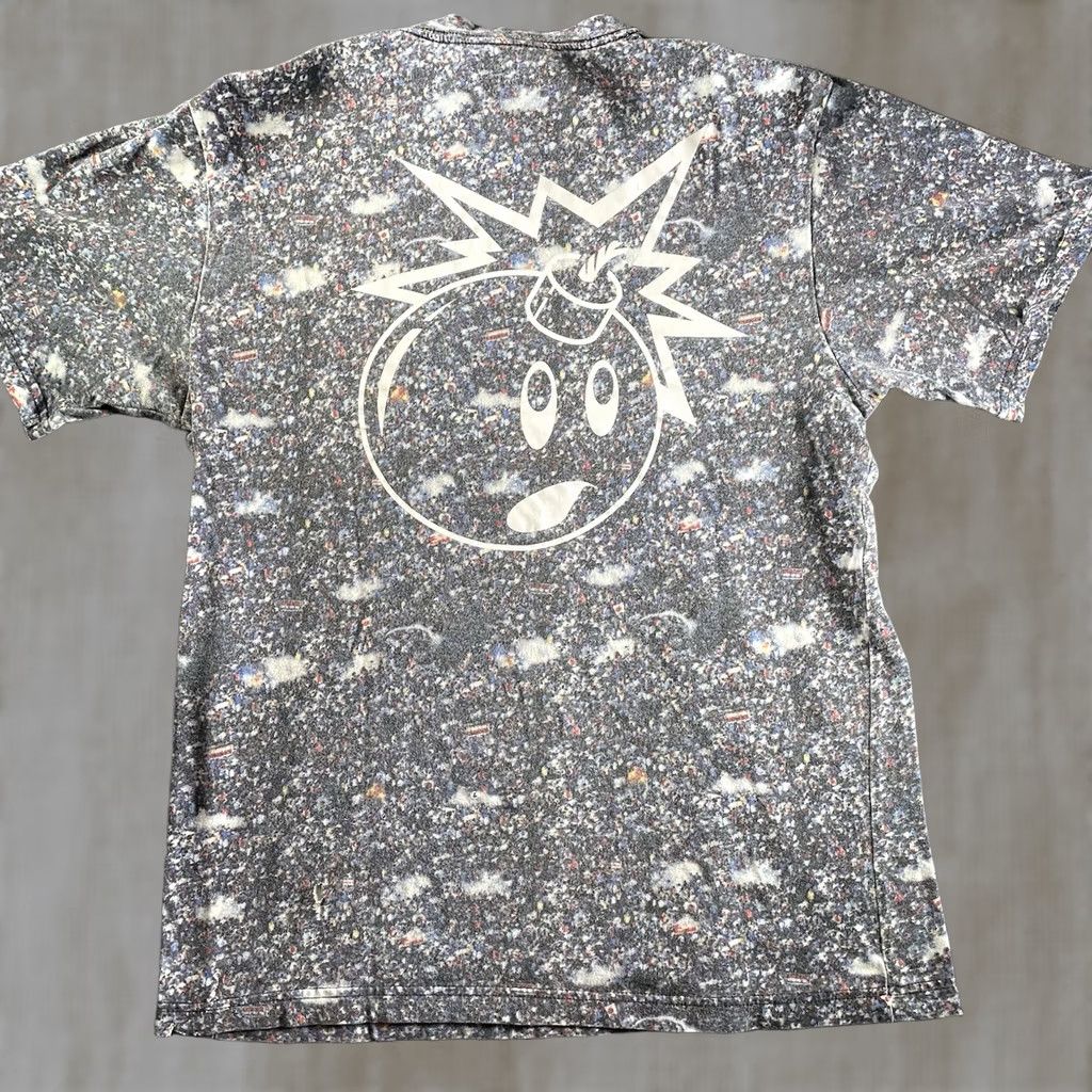 The Hundreds The Hundreds Shirt Men’s Medium Adam Bomb Logo Crowd Protest Shirt 90s Skater Graphic Print Multicolor Cotton Short Sleeve Crew Neck Double-Sided Mens Size US M / EU 48-50 / 2 - 1 Thumbnail