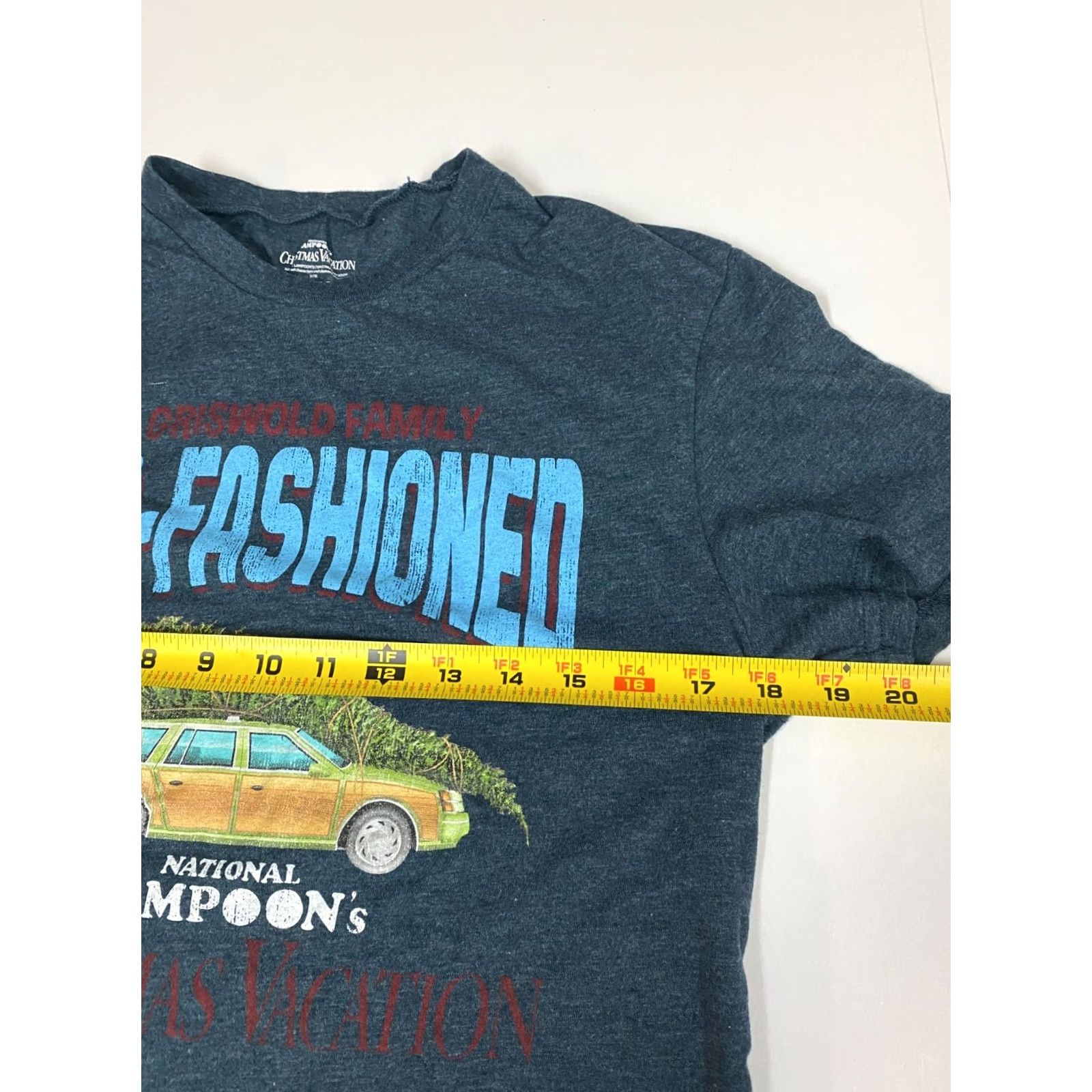 Vintage National Lampoon Mens T Shirt M blue Griswold Family movie Shirt Regular Crew Neck Short Sleeve Cotton Spandex Size US M / EU 48-50 / 2 - 5 Thumbnail