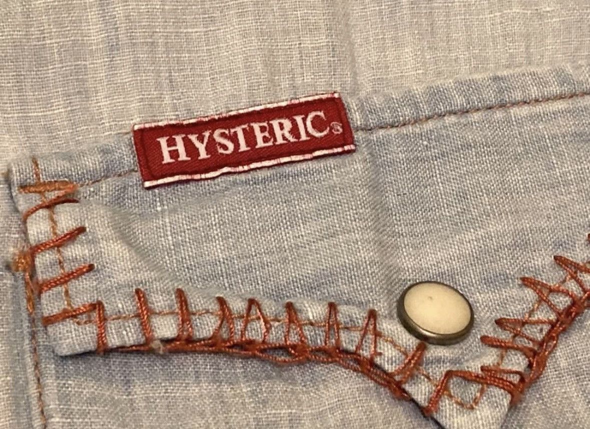 Hysteric Glamour 🔥HOT🔥VINTAGE 80's HYSTERIC GLAMOUR NAKED GIRL SHIRT Size US L / EU 52-54 / 3 - 4 Thumbnail
