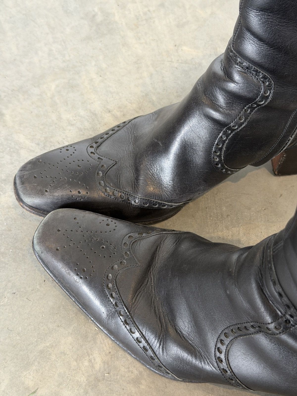 Yves Saint Laurent Yvs saint laurent johnny boot Size US 11.5 / EU 44-45 - 11 Thumbnail