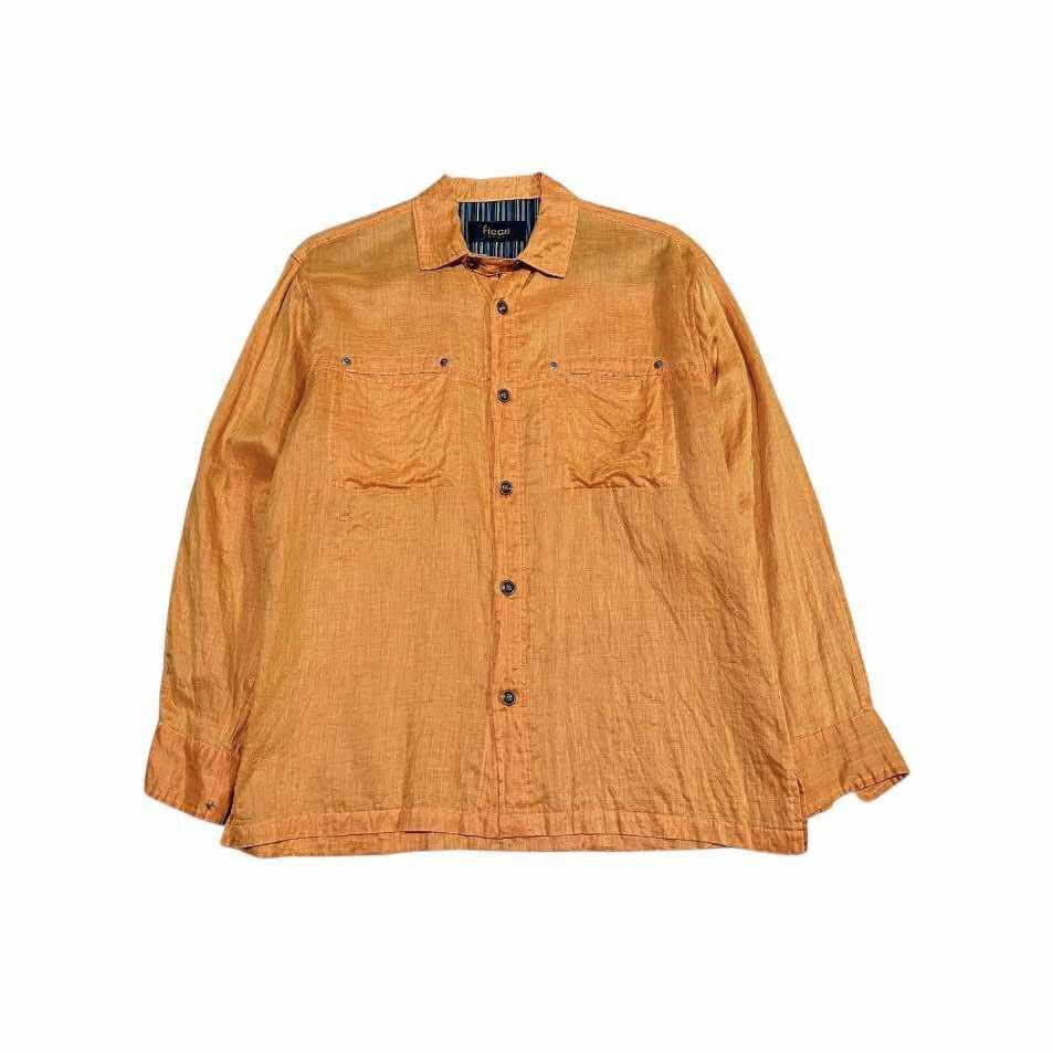 Yoshiyuki Konishi 🔥Vintage Yoshiyuki Konishi Ficce Shirt Double Pockets Ls Size US L / EU 52-54 / 3 - 2 Thumbnail